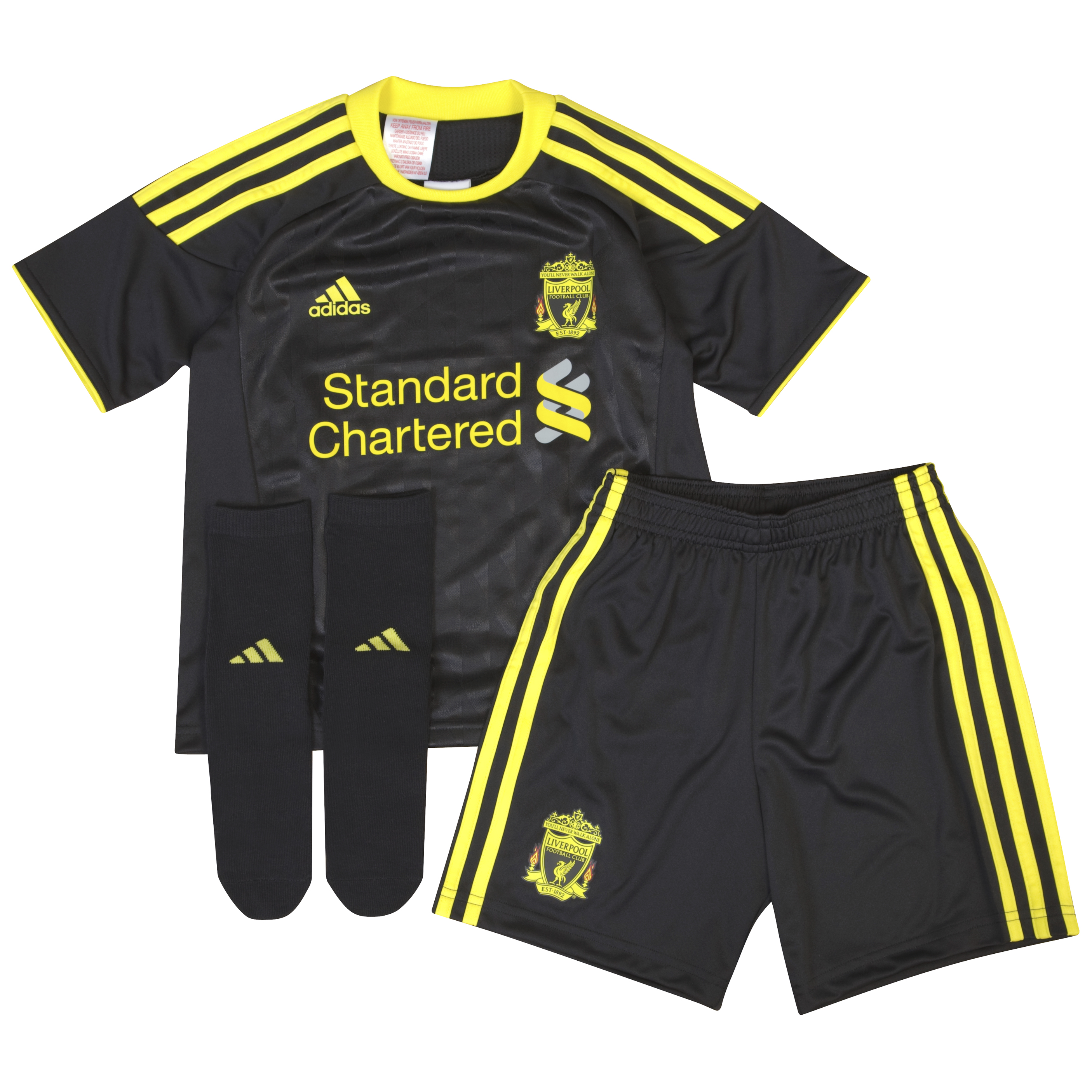 Buy Liverpool Third Kit 10/11 Infants