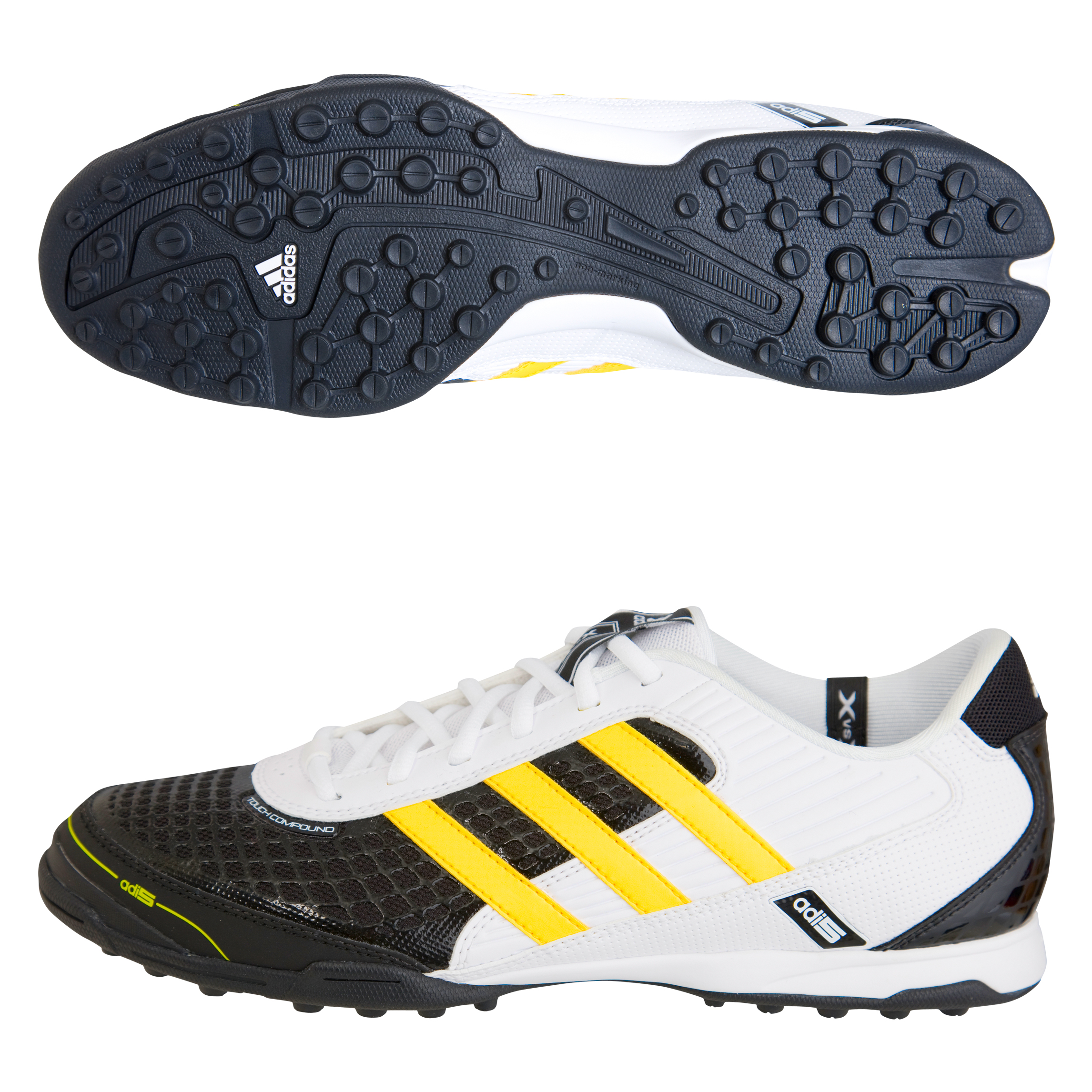adidas adi5 X Astro Turf Trainers - Black/Sun/Run White