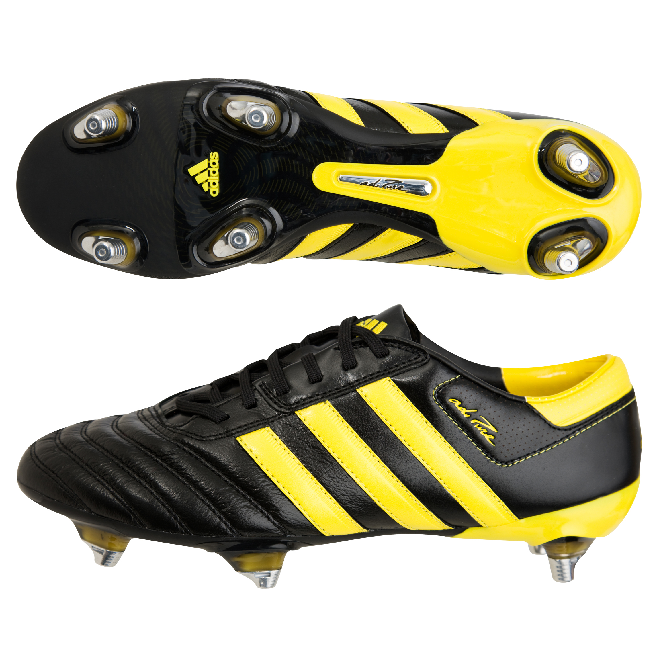 adidas adiPURE III XTRX Soft Ground Football Boots - Black/Sun