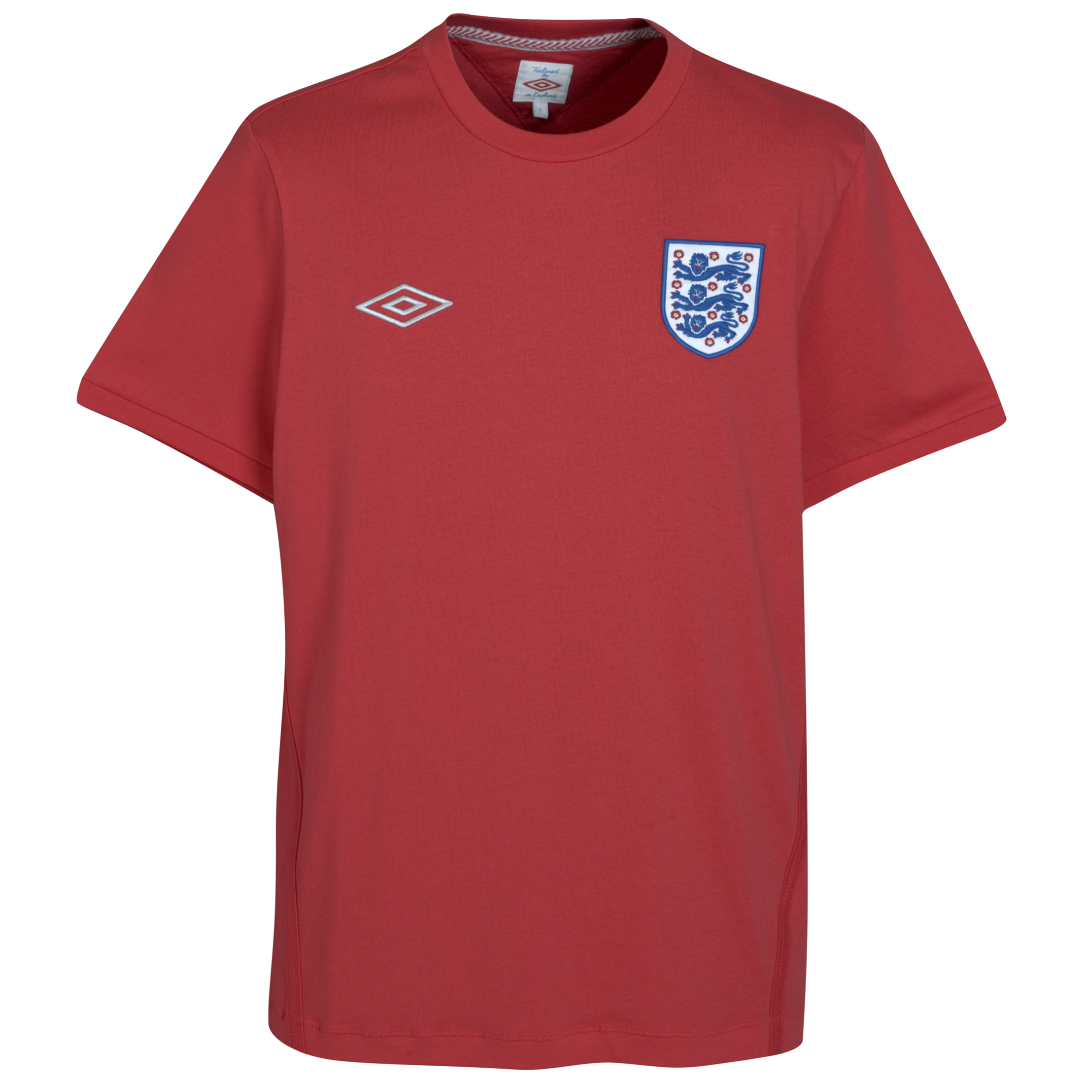 England Short Sleeve T Shirt Red