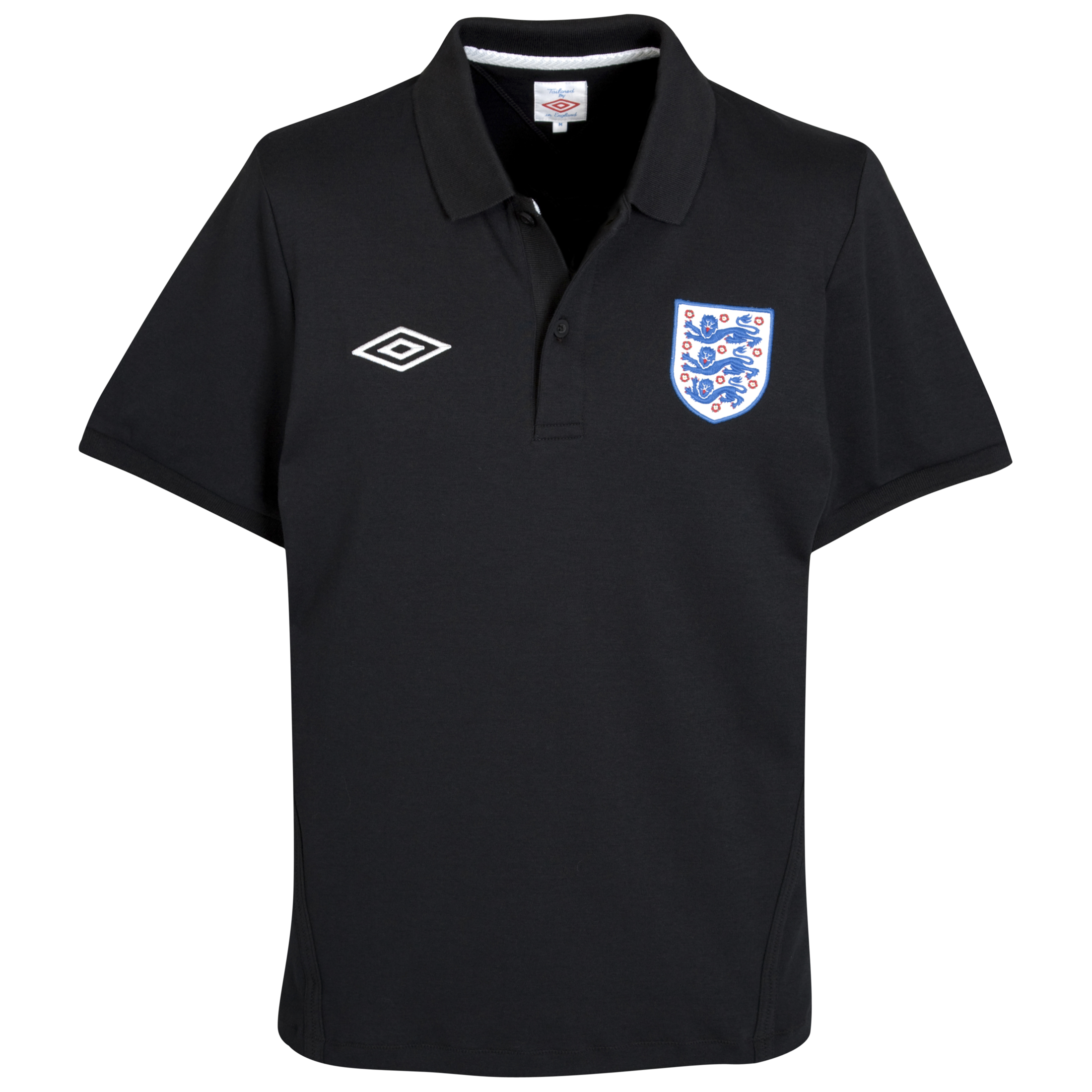 England Polo Shirt – Black