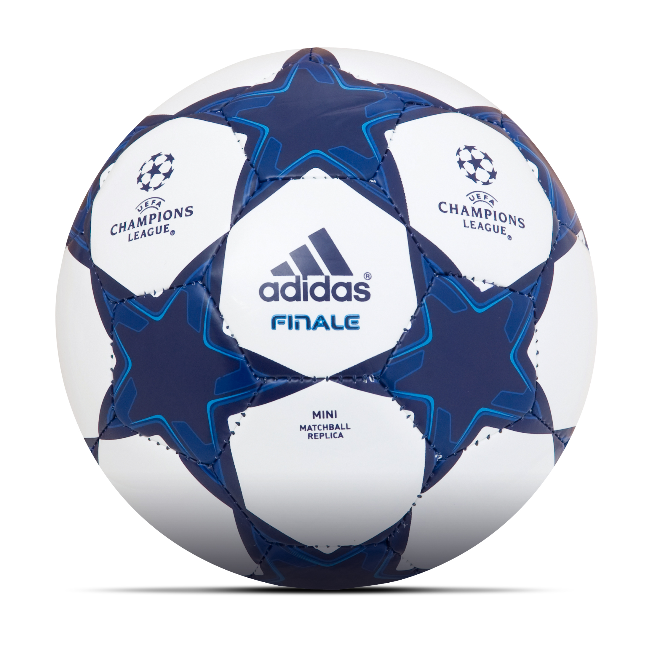 adidas Finale 10 Miniball - Size 1 - White/Night Sky/Night Sky
