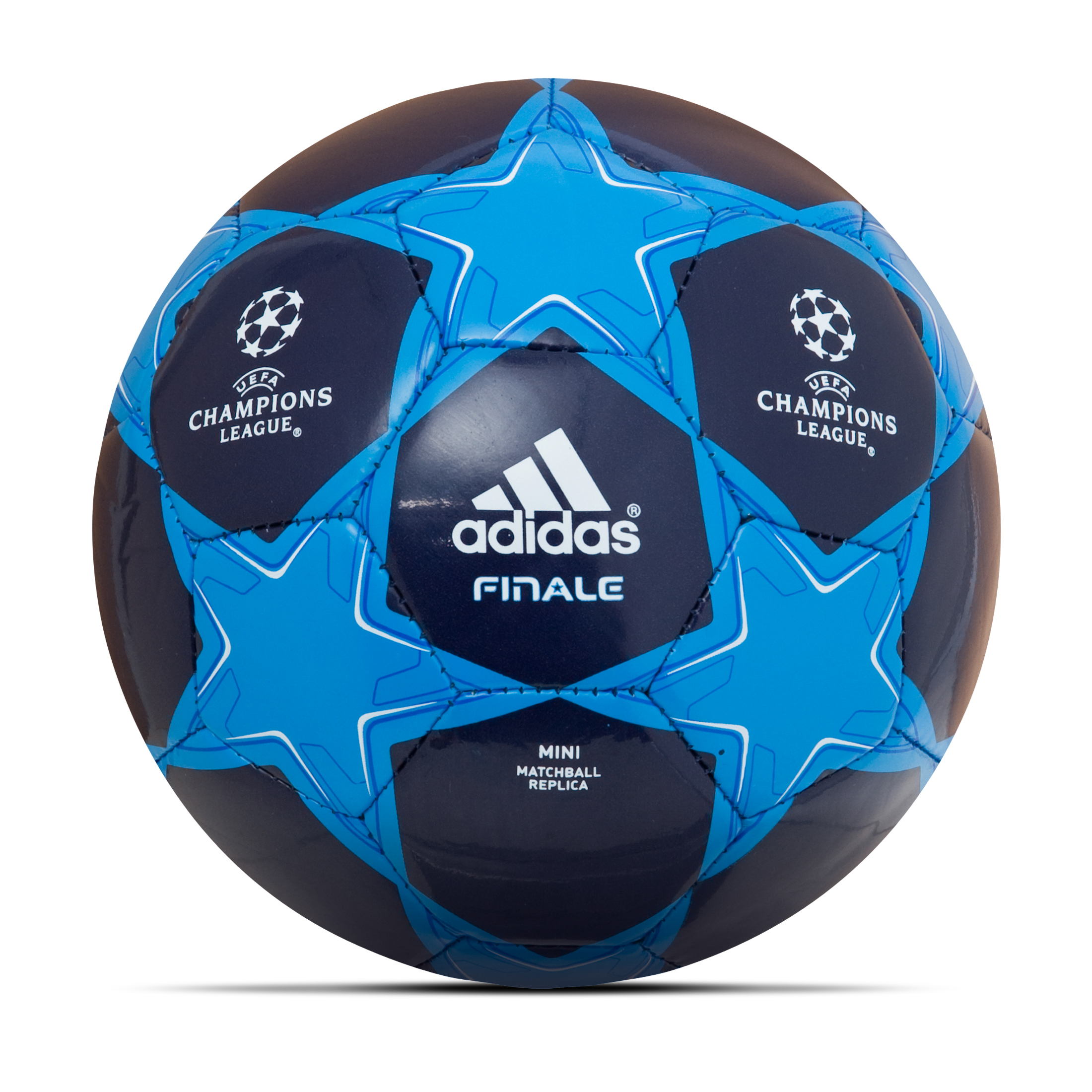 adidas Finale 10 Miniball - Size 1 - Night Sky/Cyan/Cyan