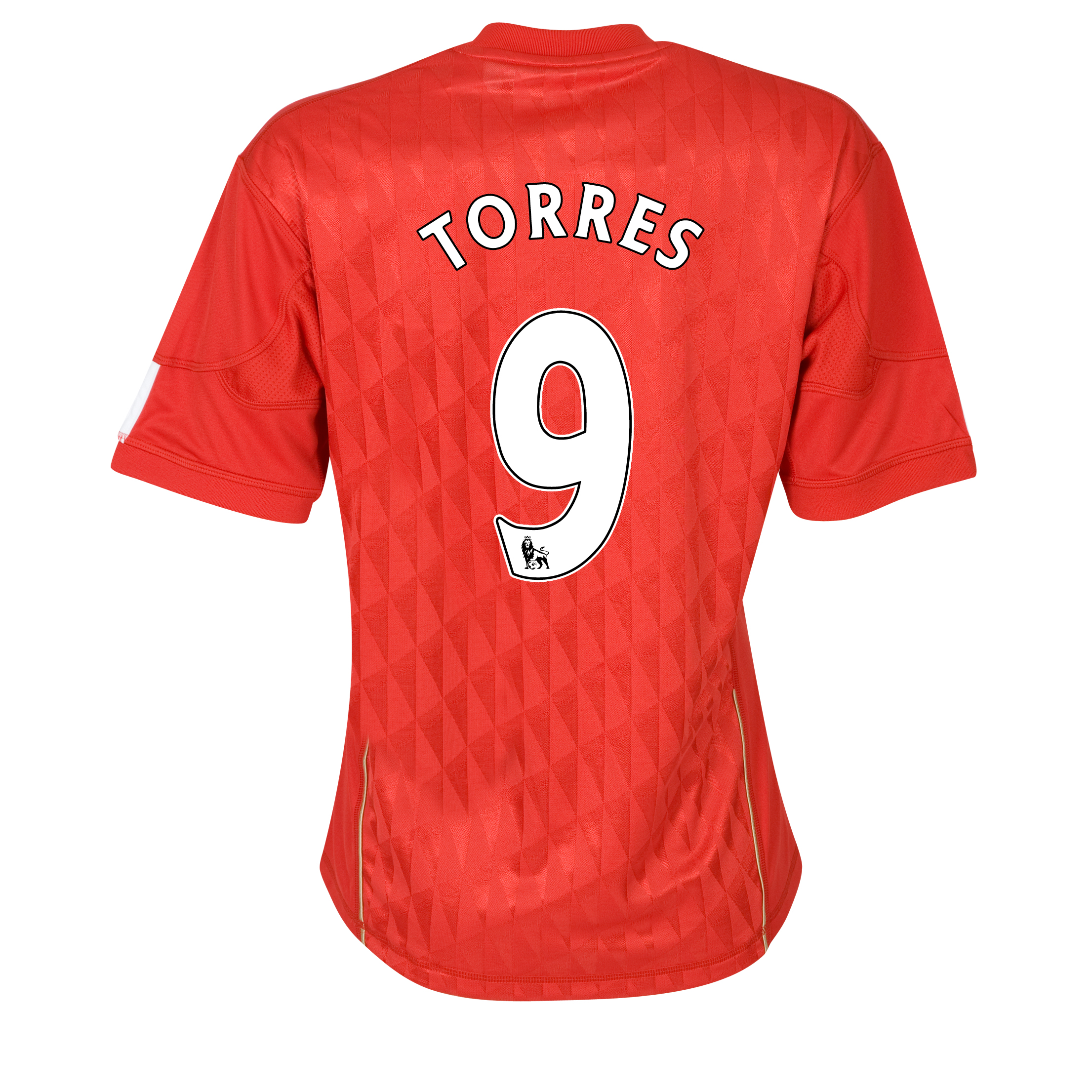 Liverpool Home Shirt 2010/12 with Torres 9 printing - Womens