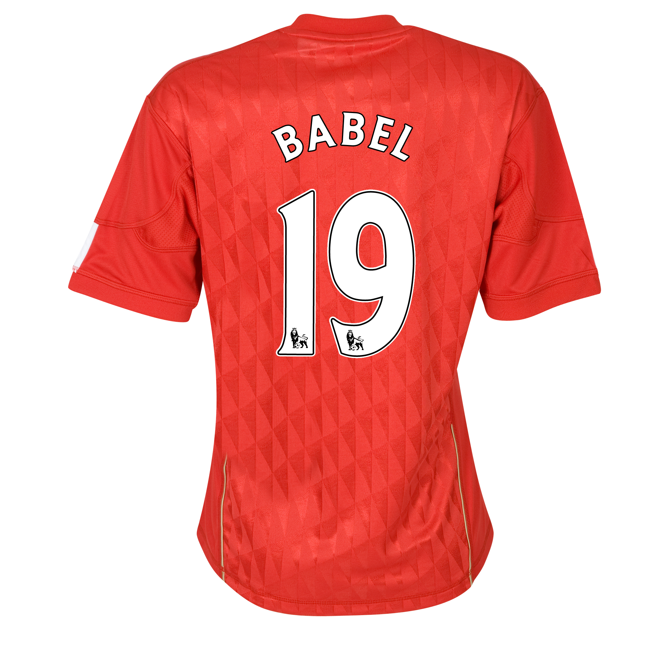 Liverpool Home Shirt 2010-12 with Babel 