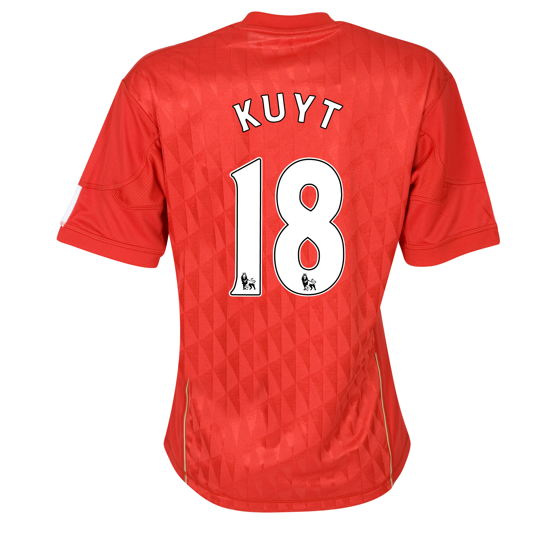 Liverpool Home Shirt 2010-12 with Kuyt 1