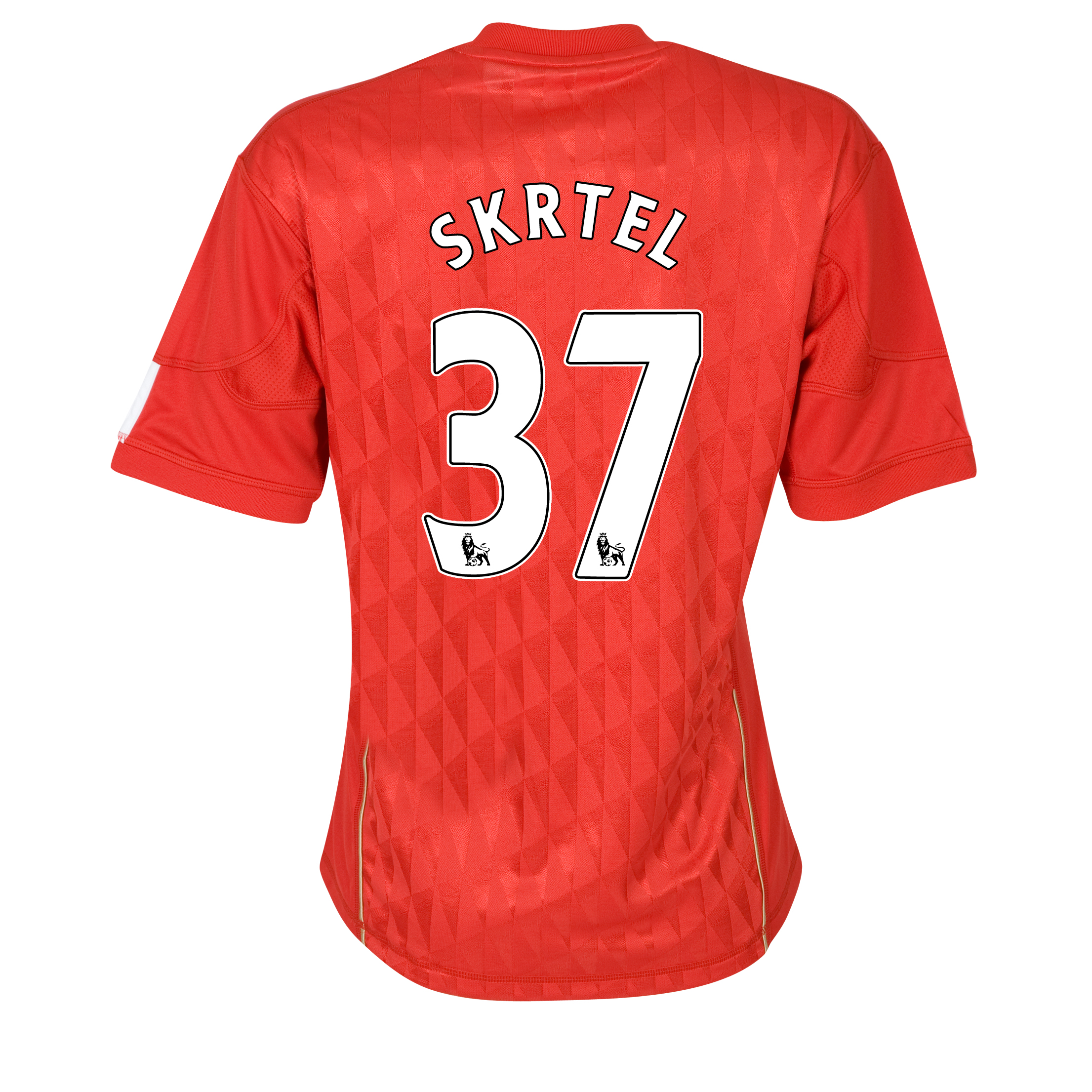 Liverpool Home Shirt 2010-12 with Skrtel