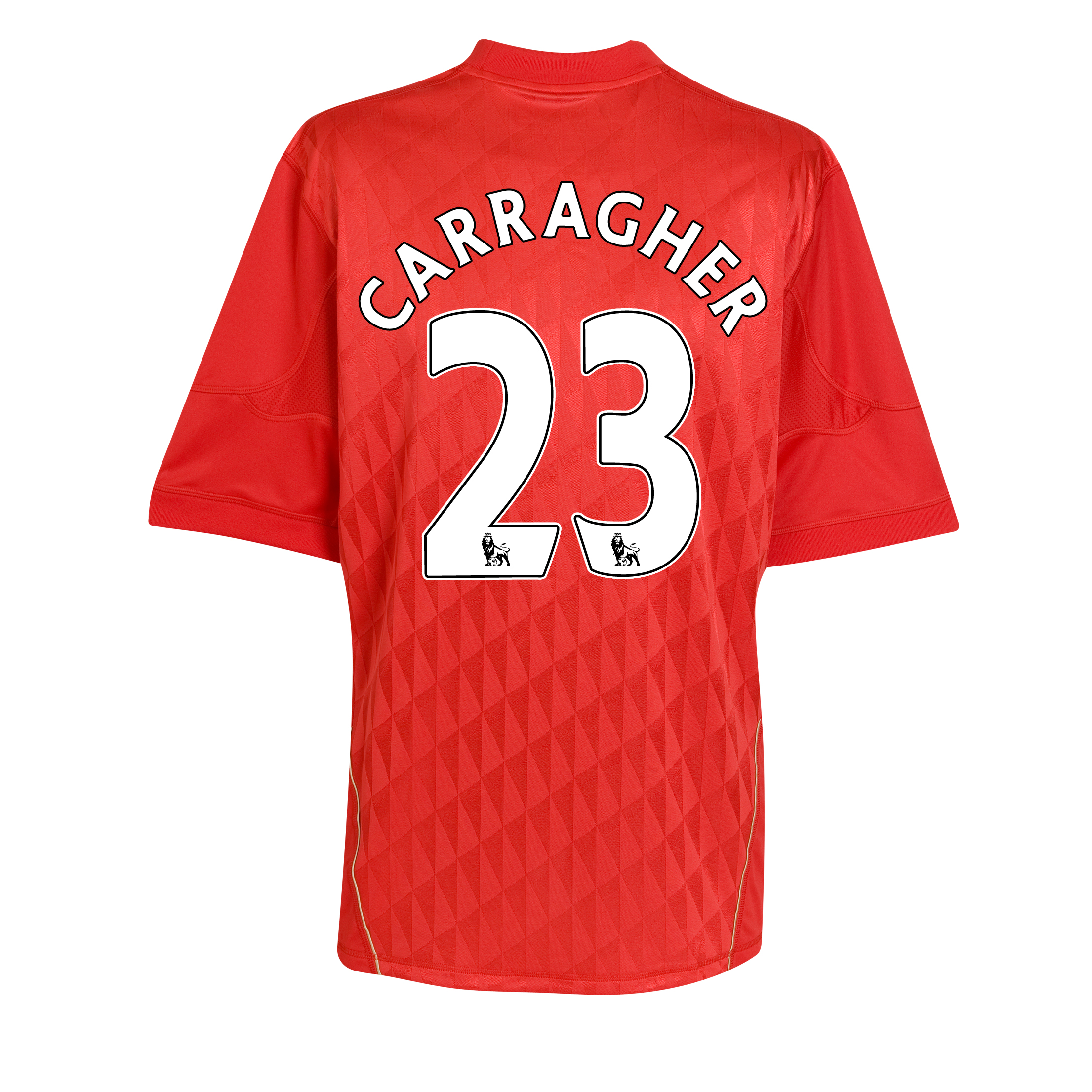 Liverpool Home Shirt 2010/12 with Carragher 23 printing - Kids