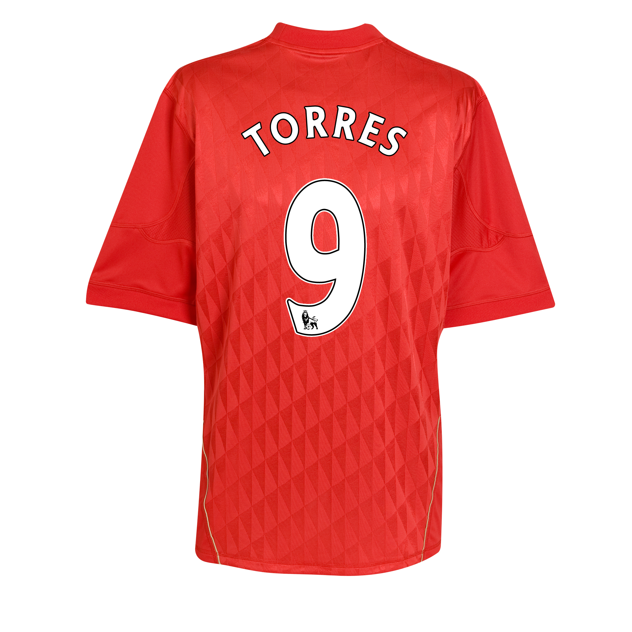 Liverpool Home Shirt 2010/12 with Torres 9 printing - Kids