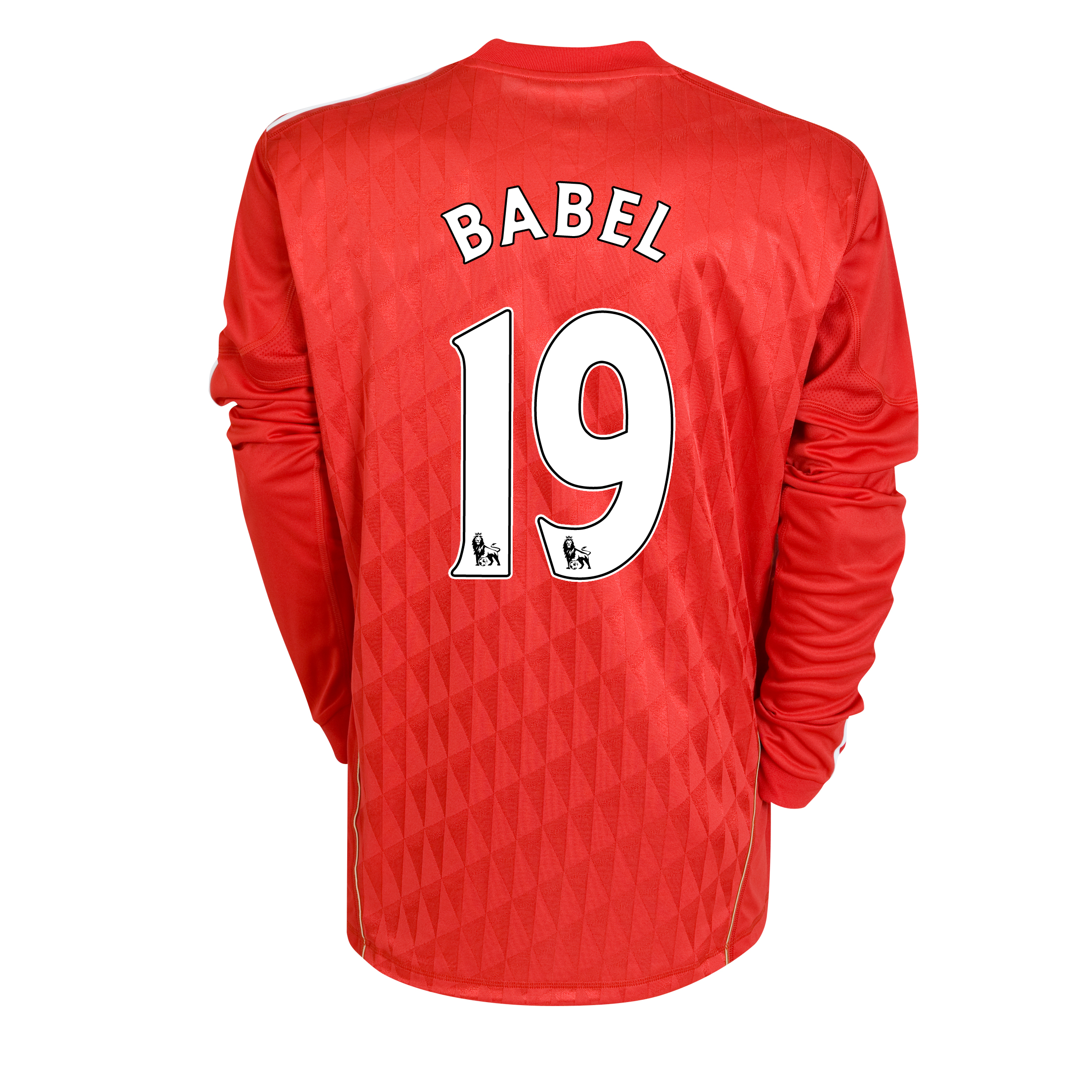 Liverpool Home Shirt 2010-12 with Babel 