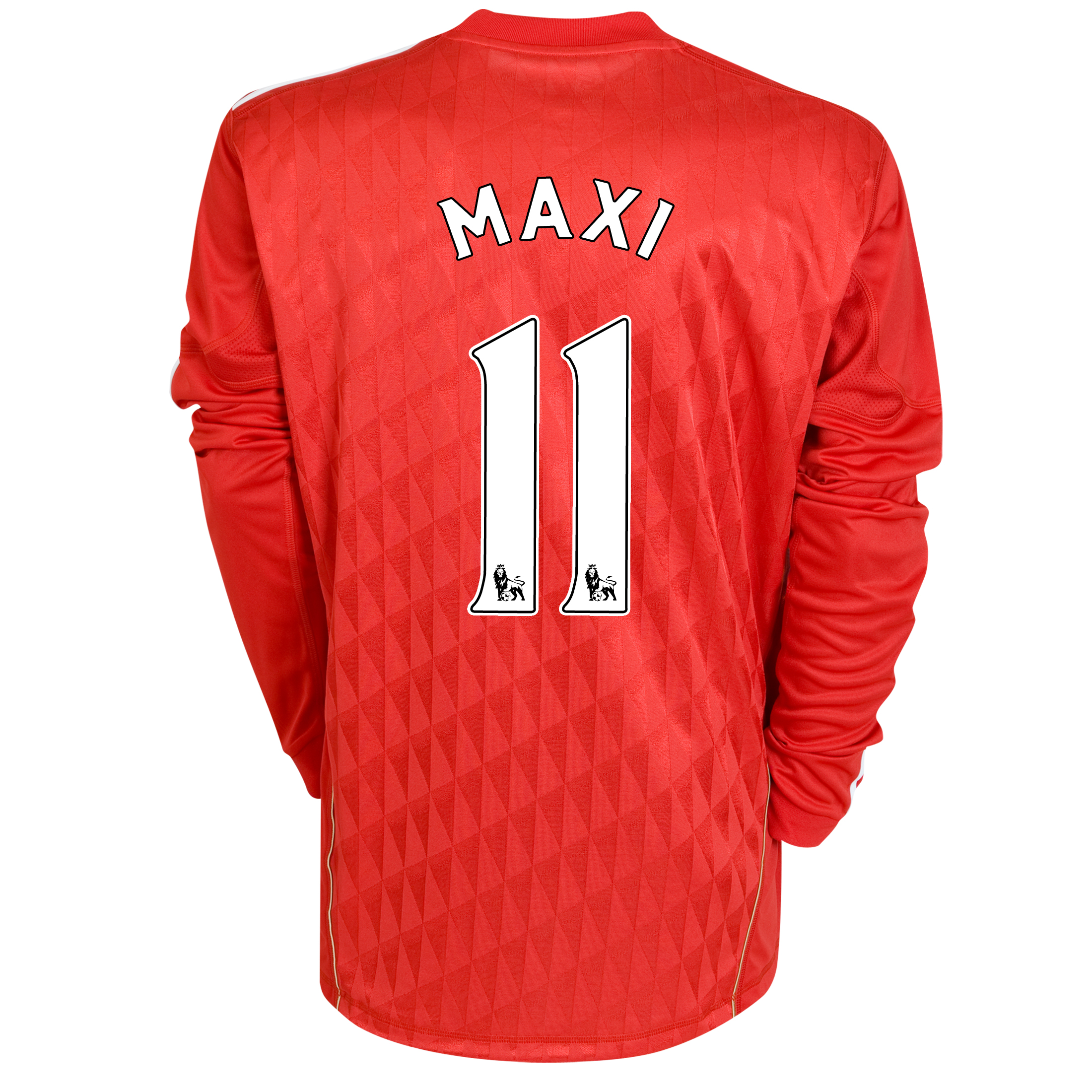 Liverpool Home Shirt 2010-12 with Maxi 1