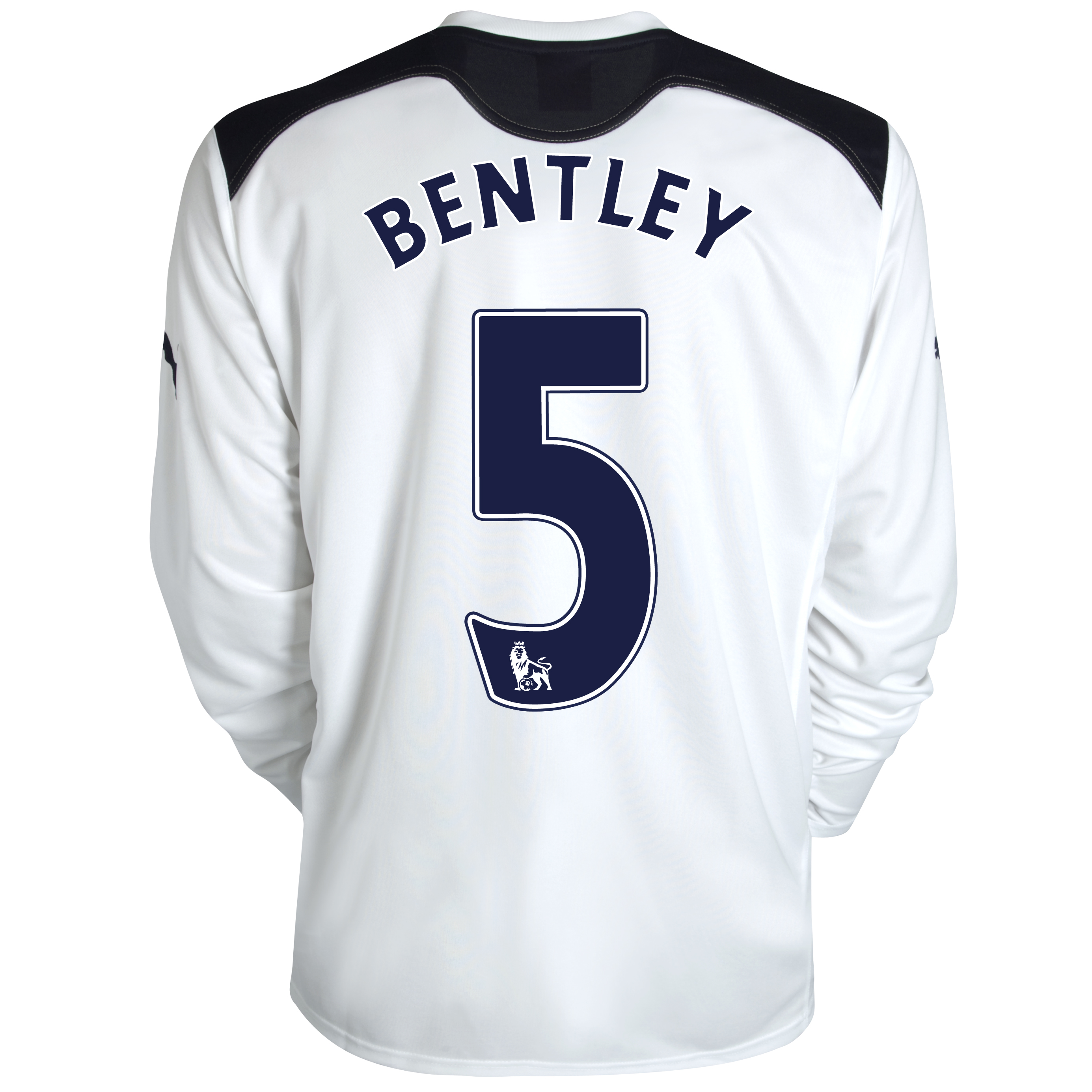 Tottenham Hotspur Home Shirt 2010 11 Long Sleeve With Bentley 5 Printing Kids