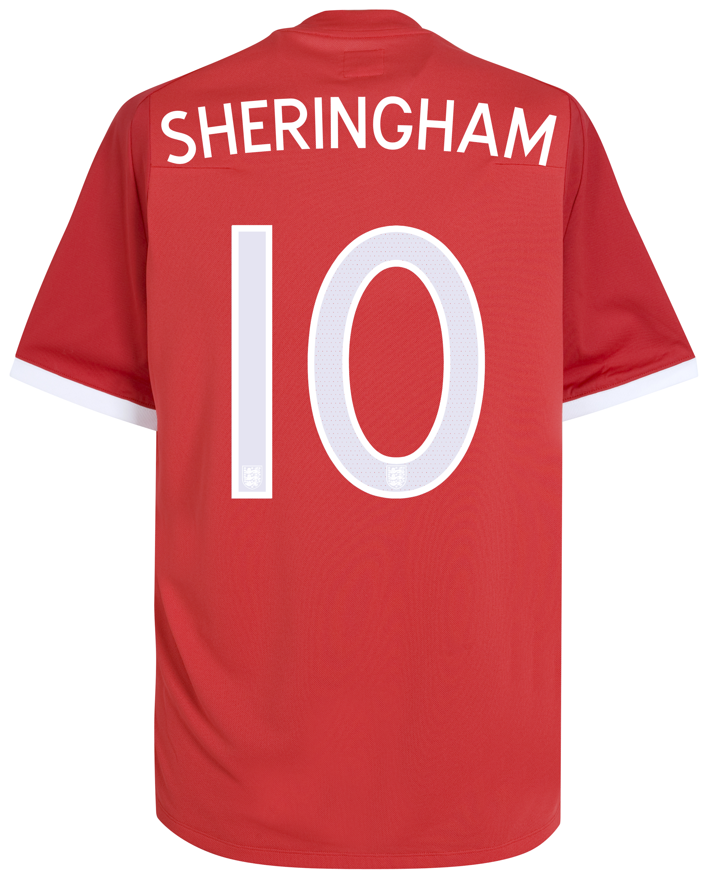 England Away Shirt 2010 with Sheringham 10 printing England Away Shirt 2010 with Sheringham 10 printing Small Image