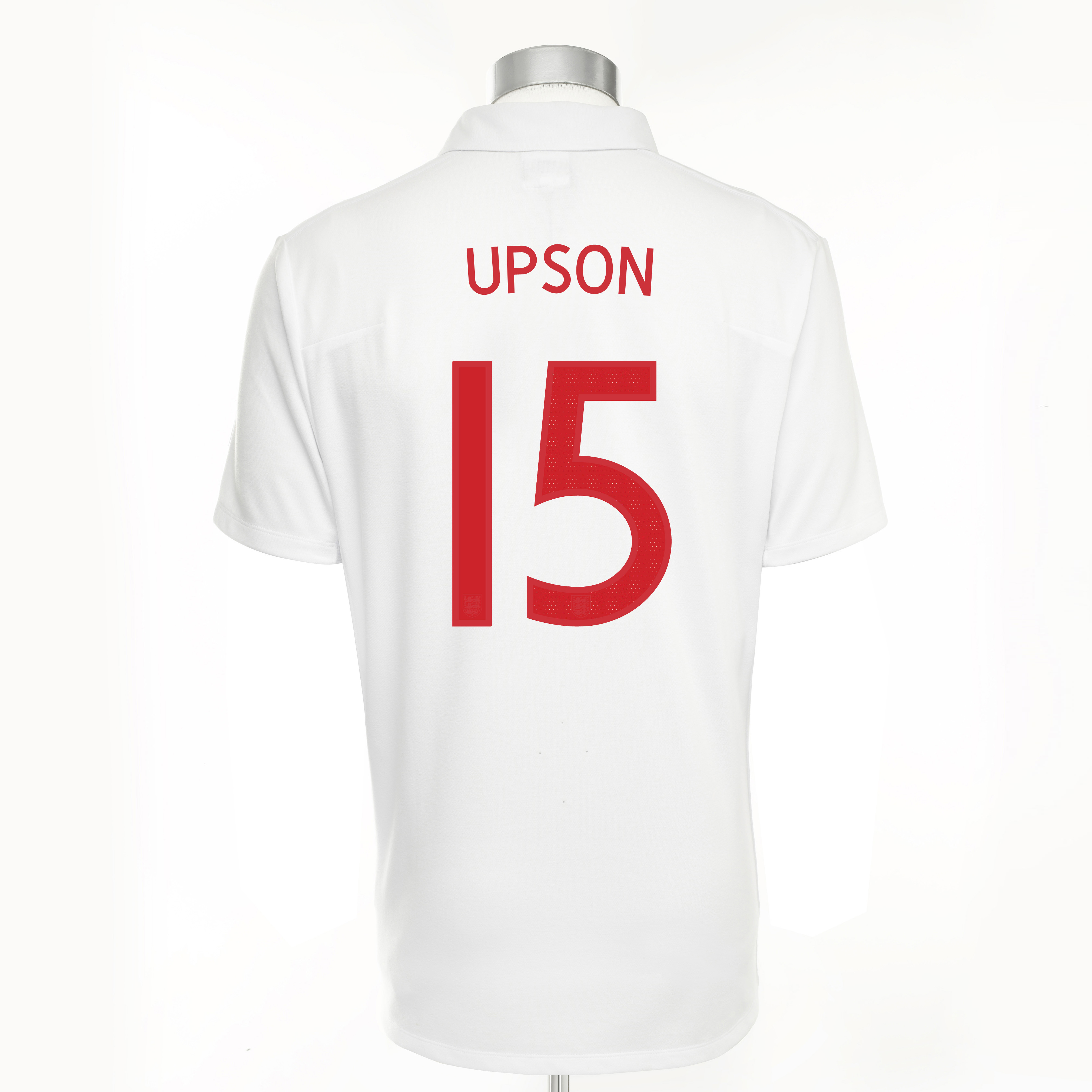 England Home Shirt 2009/10 with Upson 15 printing - Kids Small Image