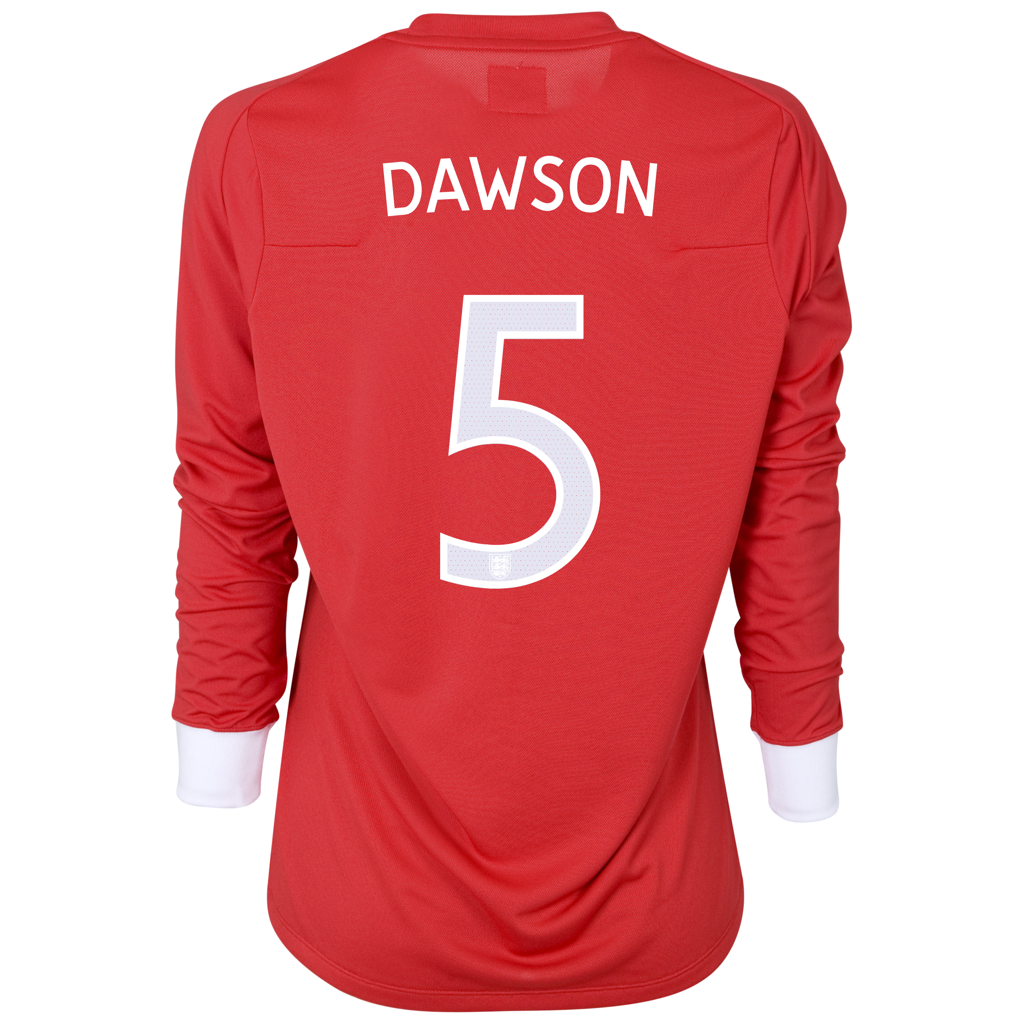 England Away Shirt 2010/12 with Dawson 5 printing - L/S - Womens