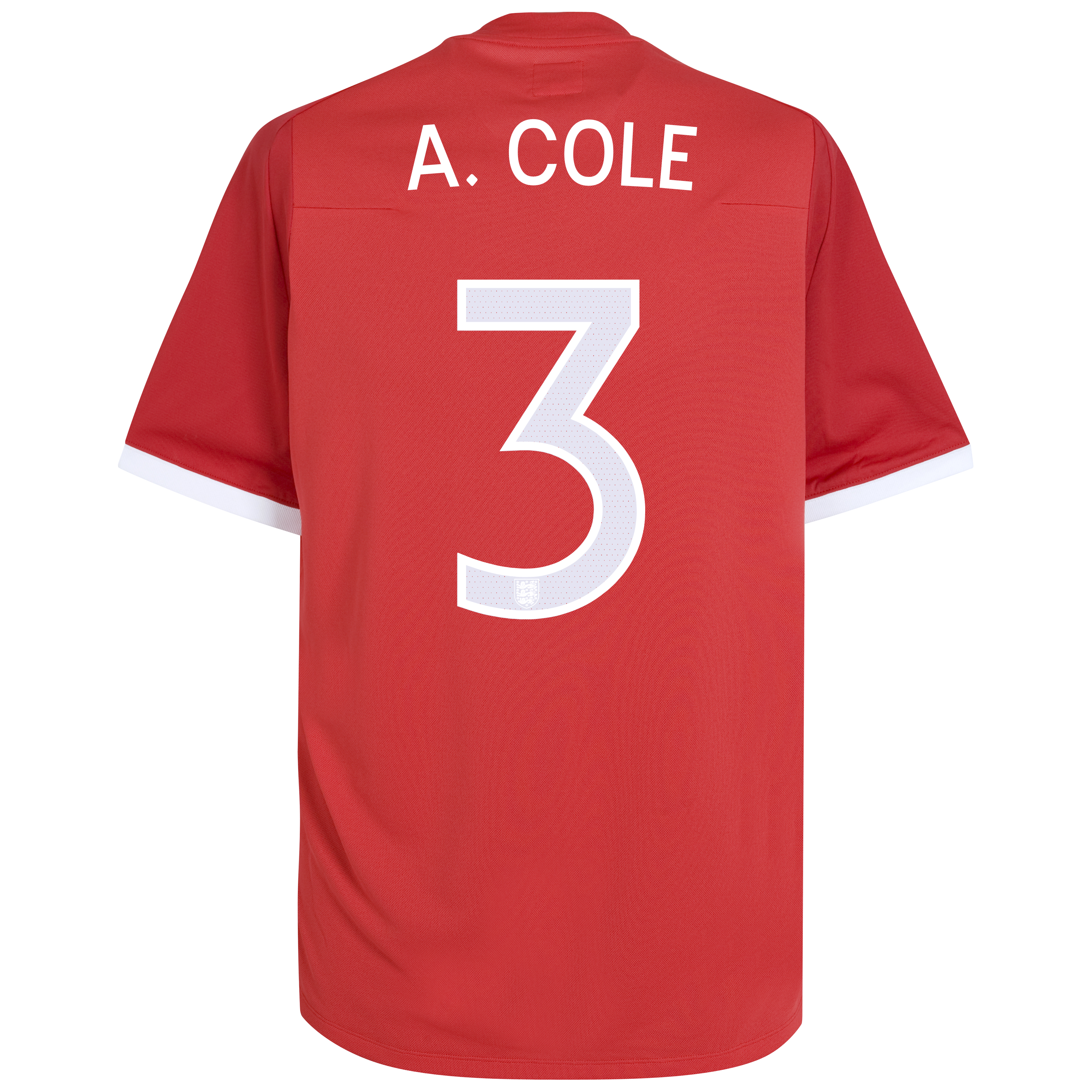 England Away Shirt 2010/12 L E Insignia with A.Cole 3 Printing England Away Shirt 2010/12 L E Insignia with A.Cole 3 Printing Small Image