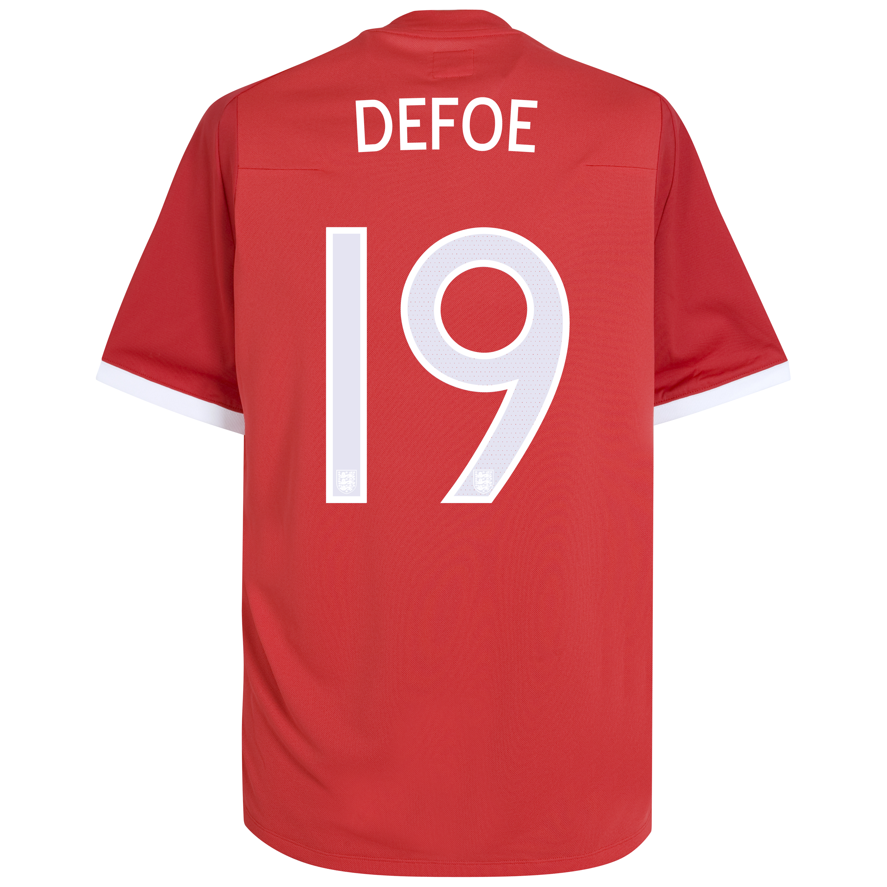 England Away Shirt 2010/12 L.E Insignia with Defoe 19 Printing - Kids