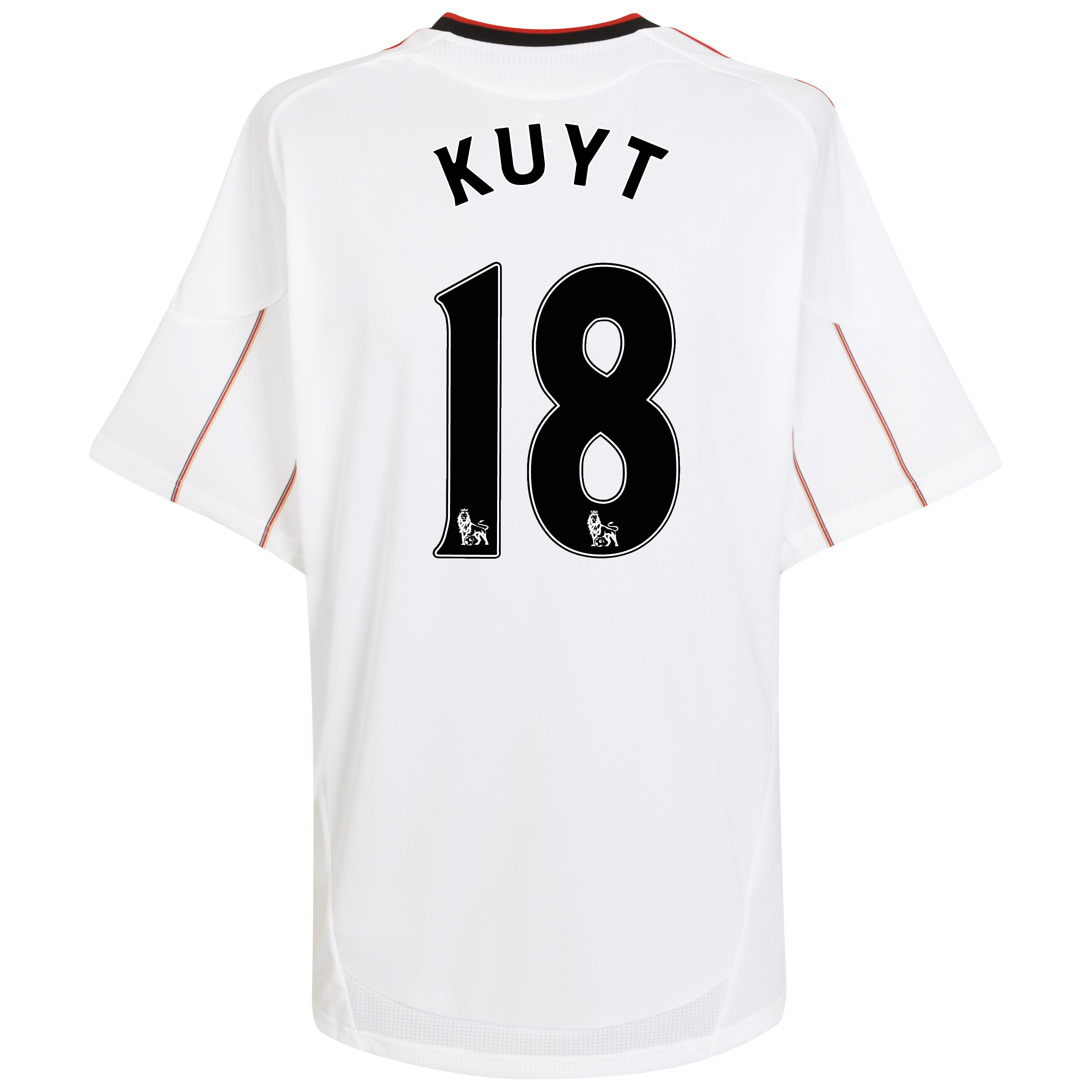 Liverpool Away Shirt 2010/11 with Kuyt 18 printing