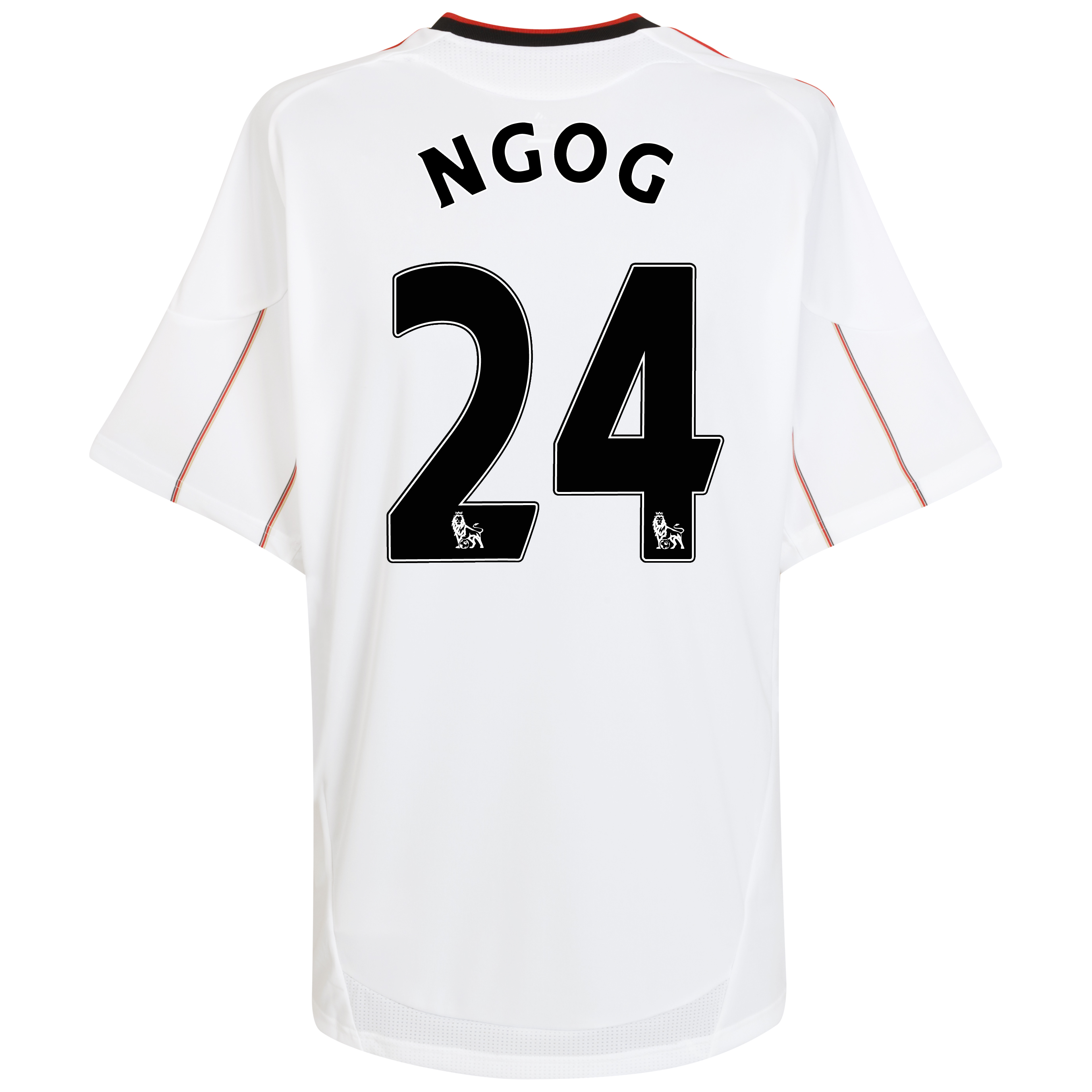 Liverpool Away Shirt 2010/11 with Ngog 24 printing