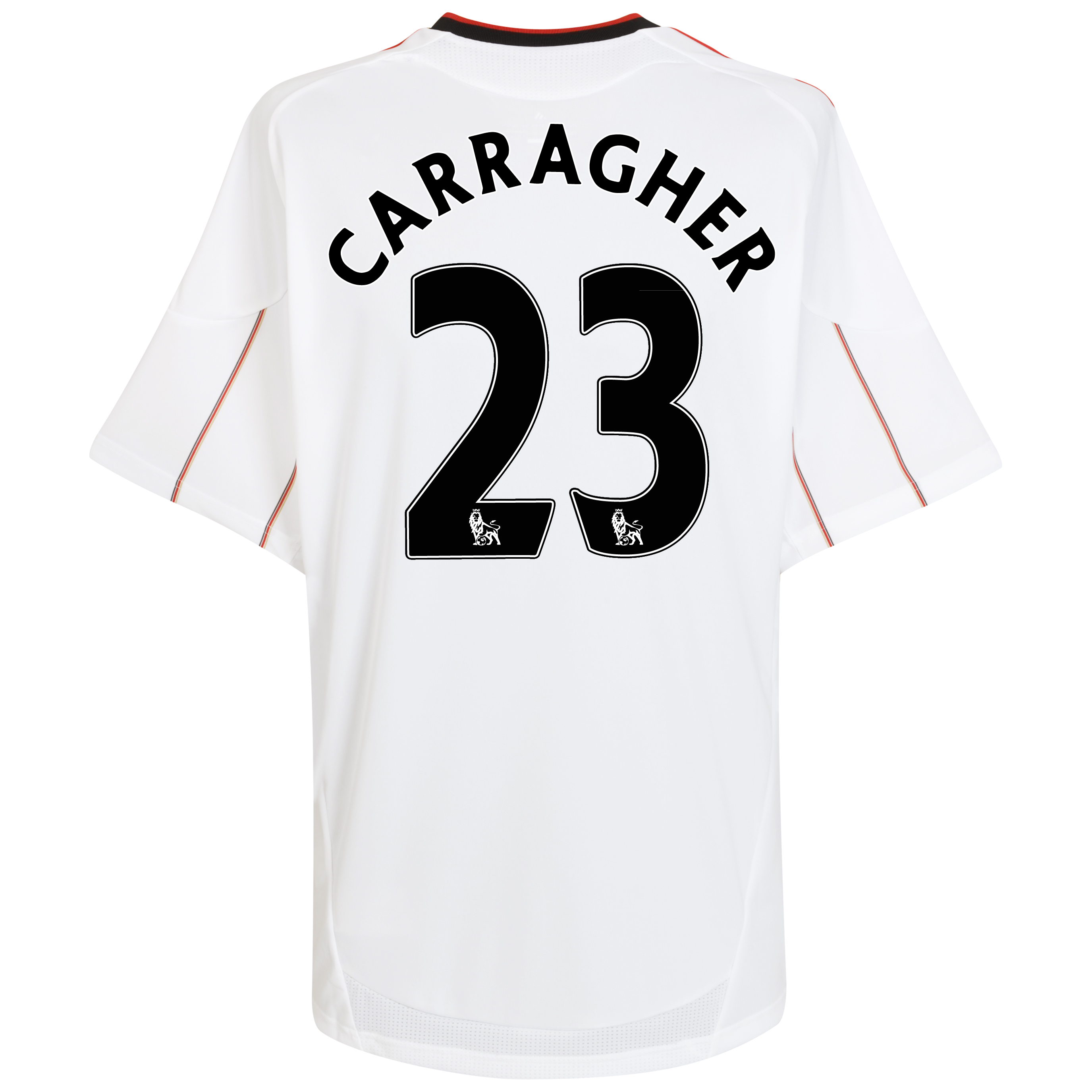 Liverpool Away Shirt 2010-11 with Carragher 23 printing - Kids