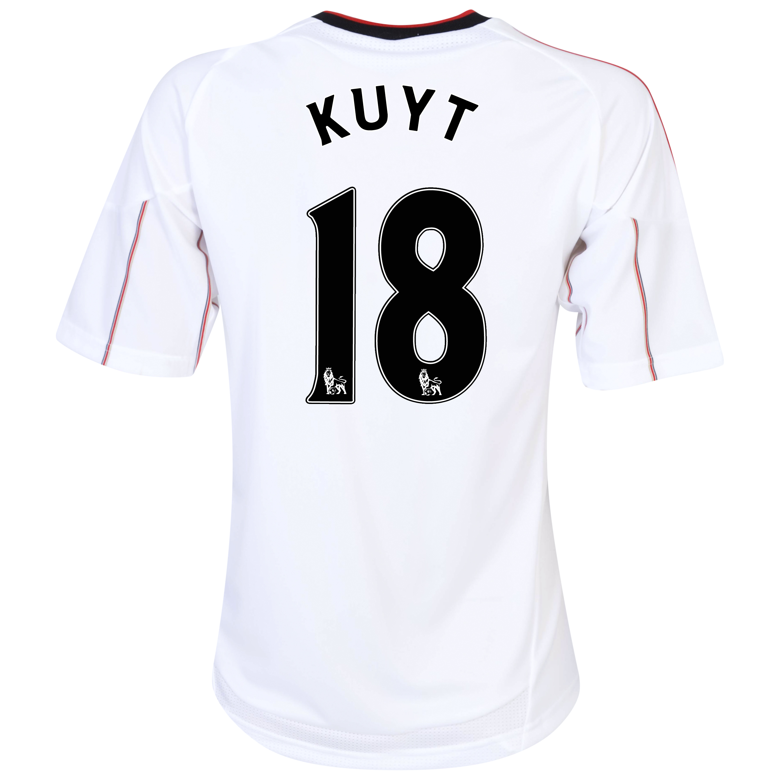 Liverpool Away Shirt 2010/11 with Kuyt 18 printing - Womens