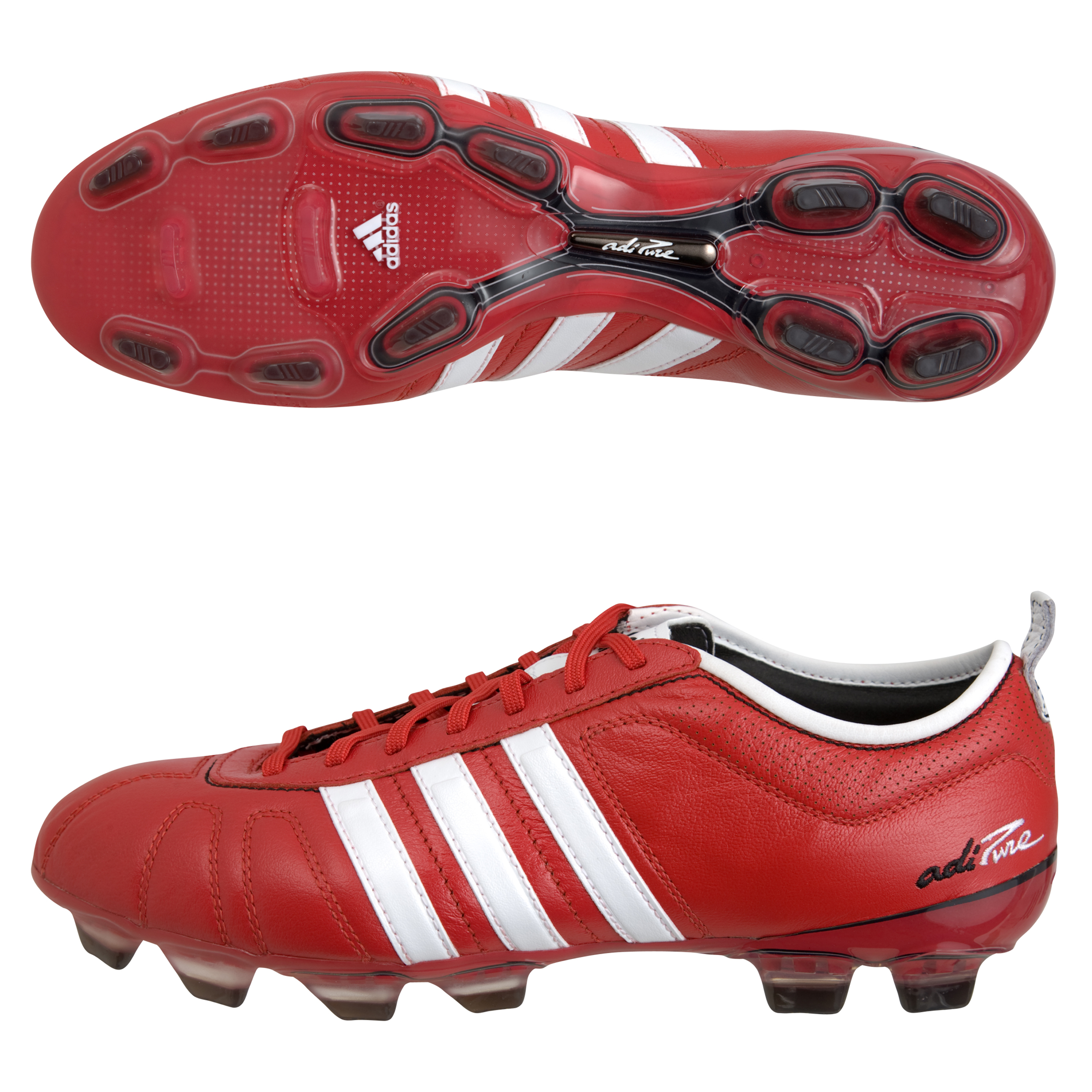 adidas adiPURE IV TRX Firm Ground Football Boots Light ScarletWhiteBlack