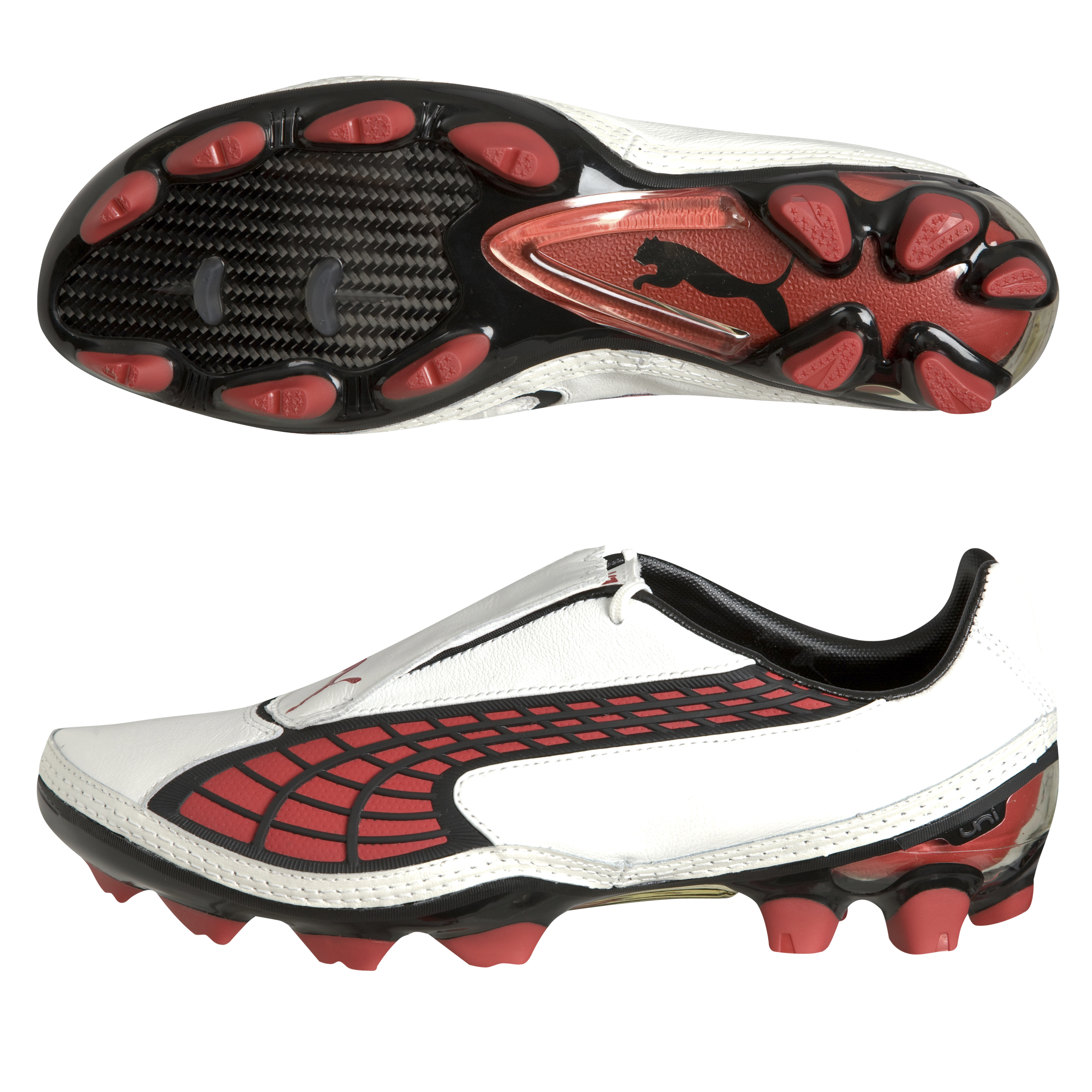 V1.10 Ki FG White/Pompeian Red/Black