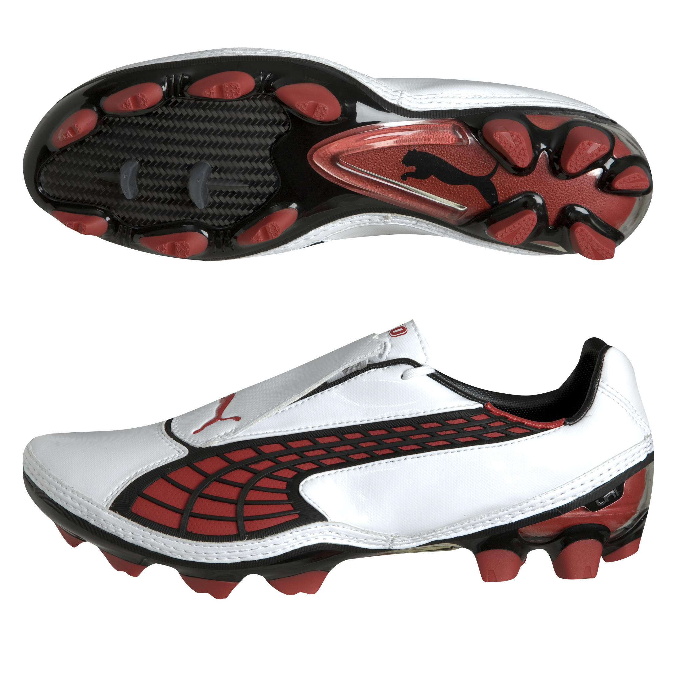 V1.10 II I FG White/Pompeian Red/Black