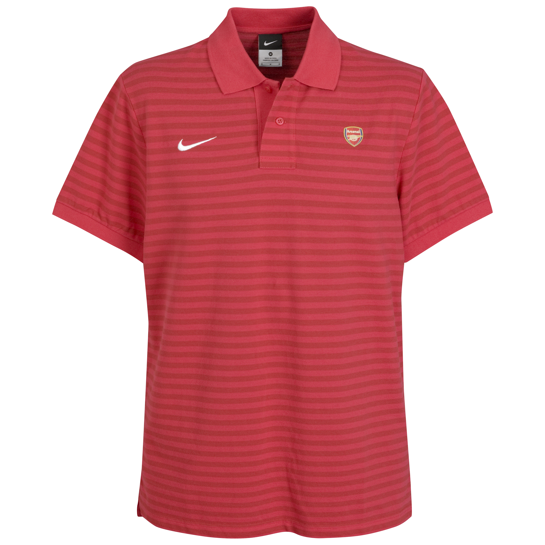 Arsenal Authentic Grand Slam Polo Artillery Red~Varsity Red~White