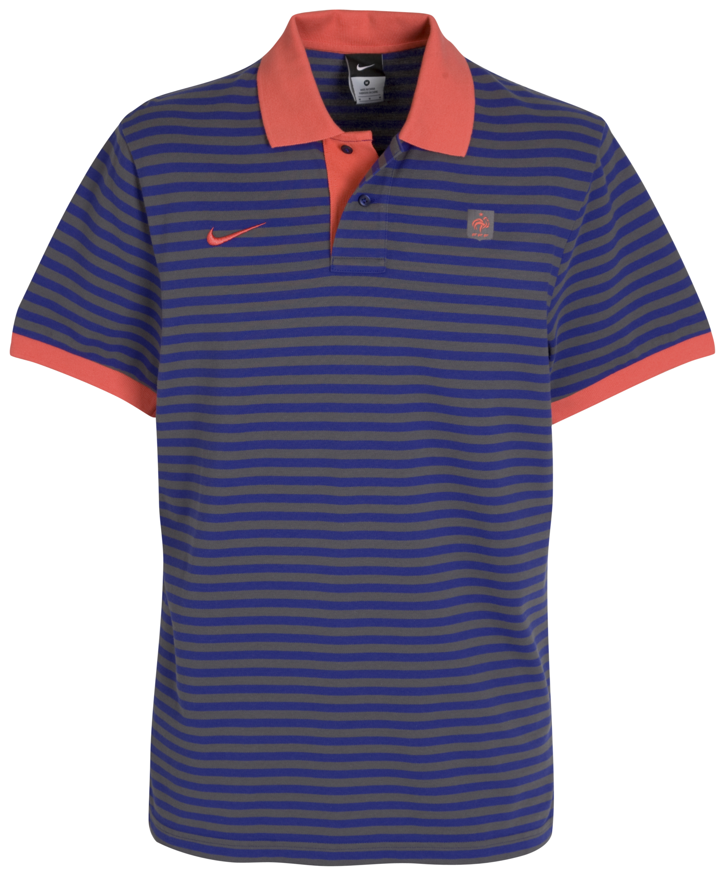 France Authentic Grand Slam Polo - Light Concord/Dark Grey/Rio.
