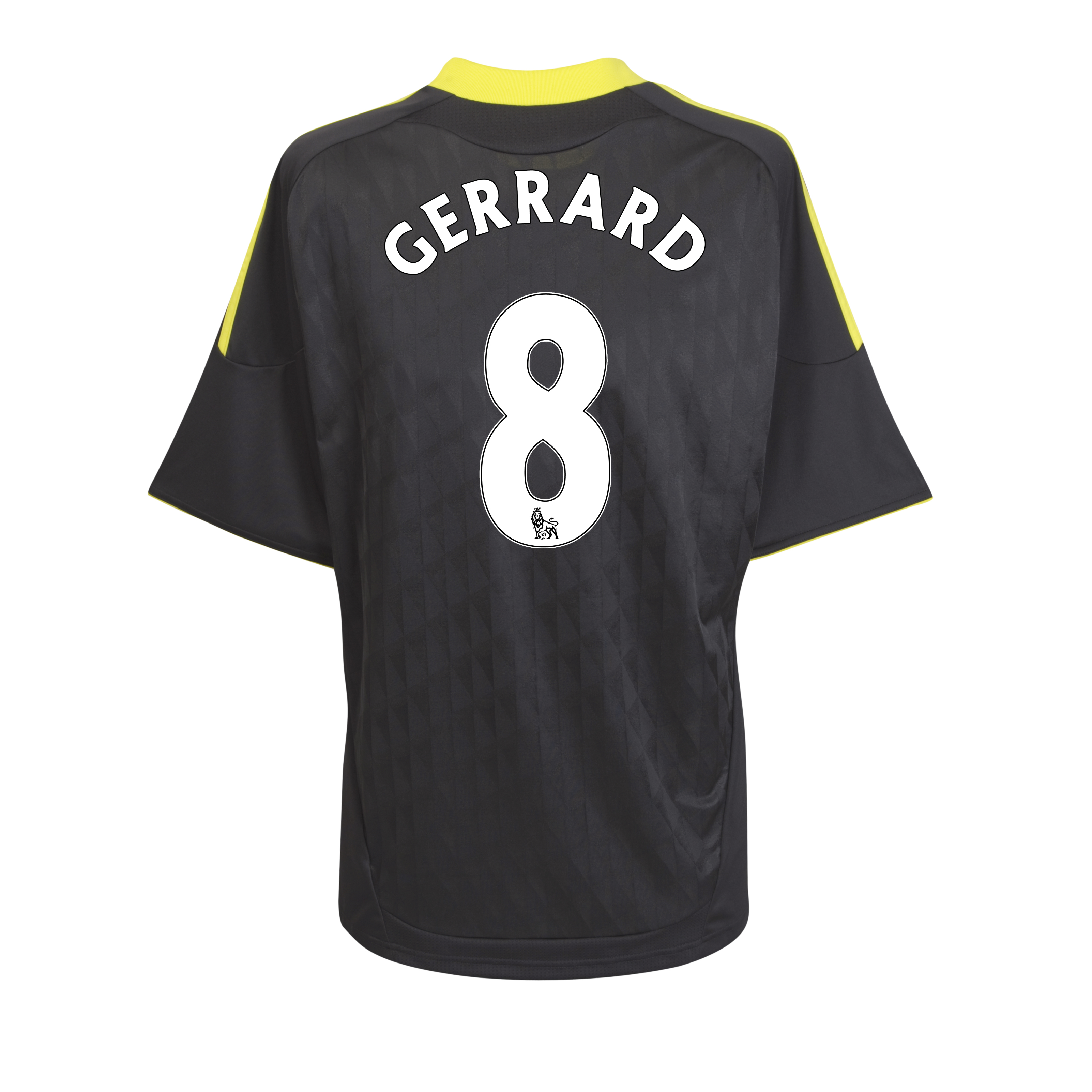 Liverpool Third Shirt 2010/11 with Gerrard 8 Printing - Kids