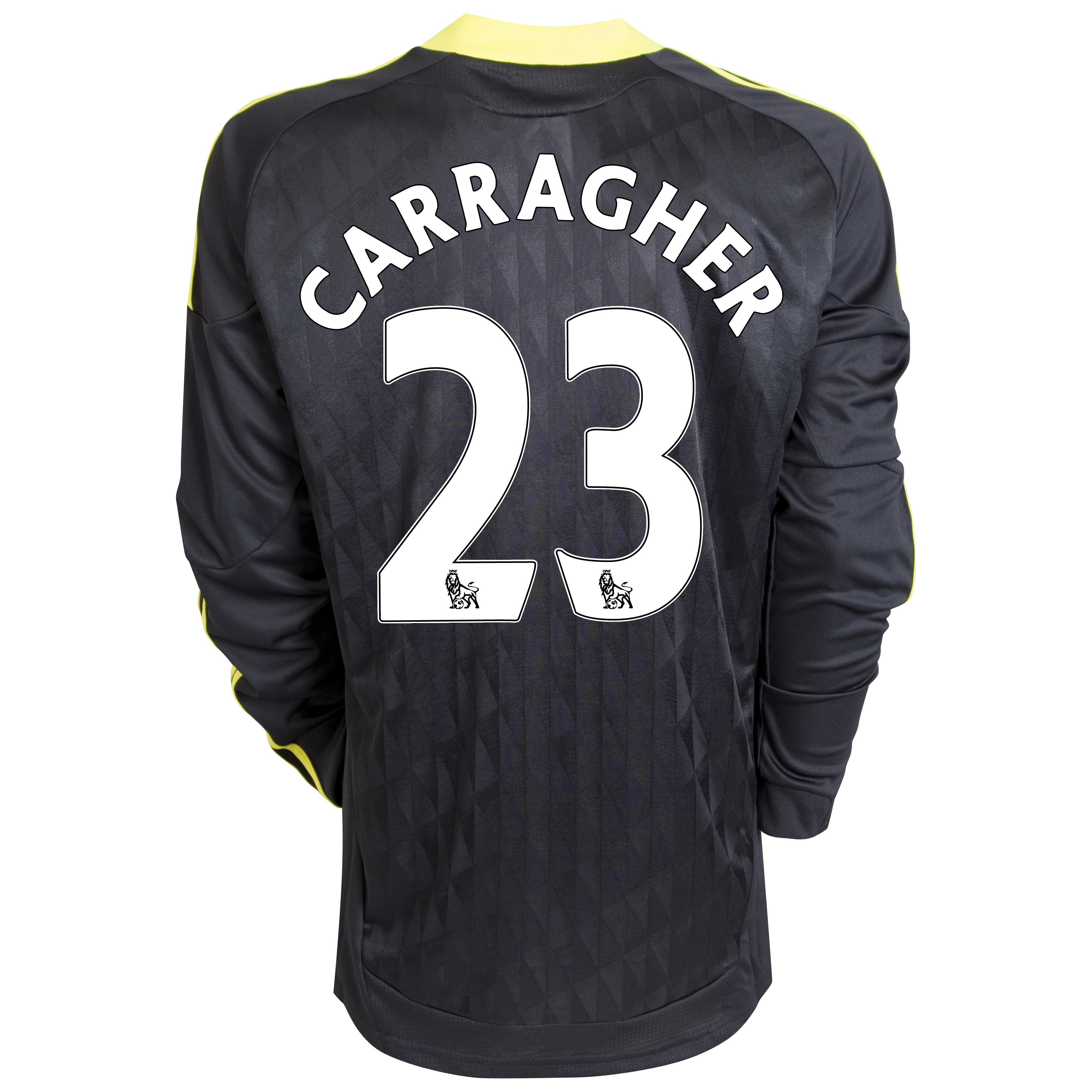 Liverpool Third Shirt 2010/11 with Carragher 23 Printing - Long Sleeved - Kids