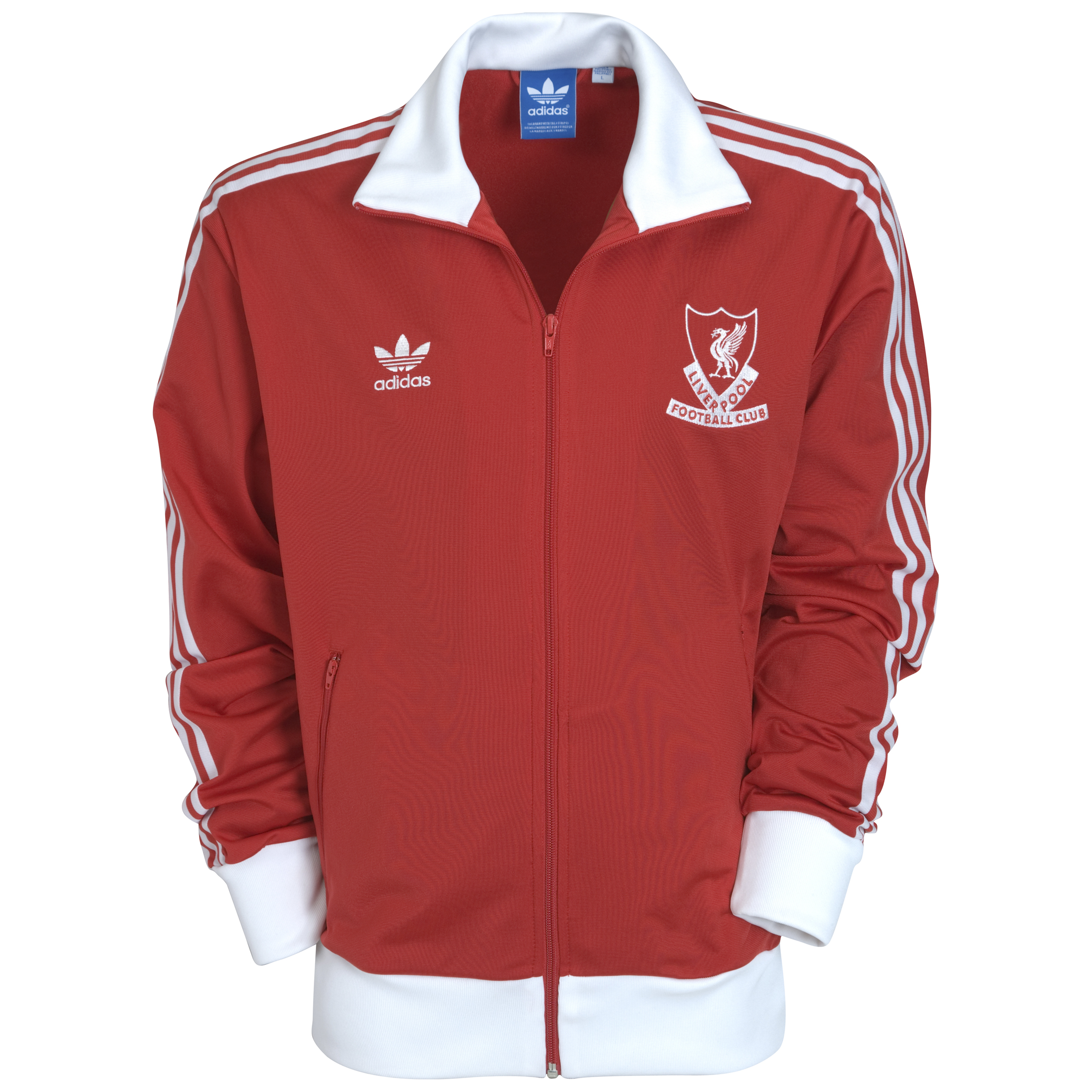 adidas Originals Liverpool FC Track Top - Light Scarlet/White