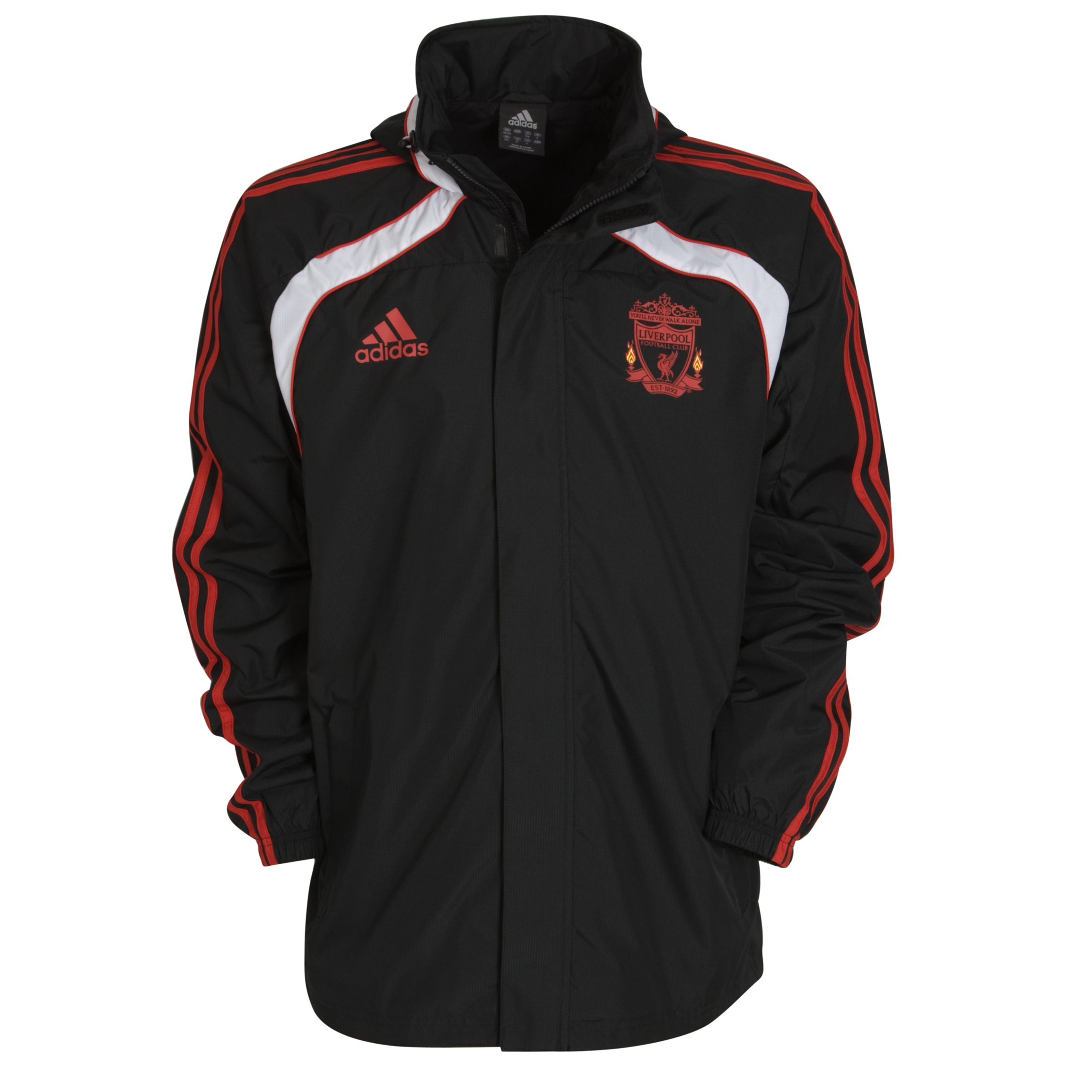 Liverpool All Weather Jacket - Black/Light Scarlet