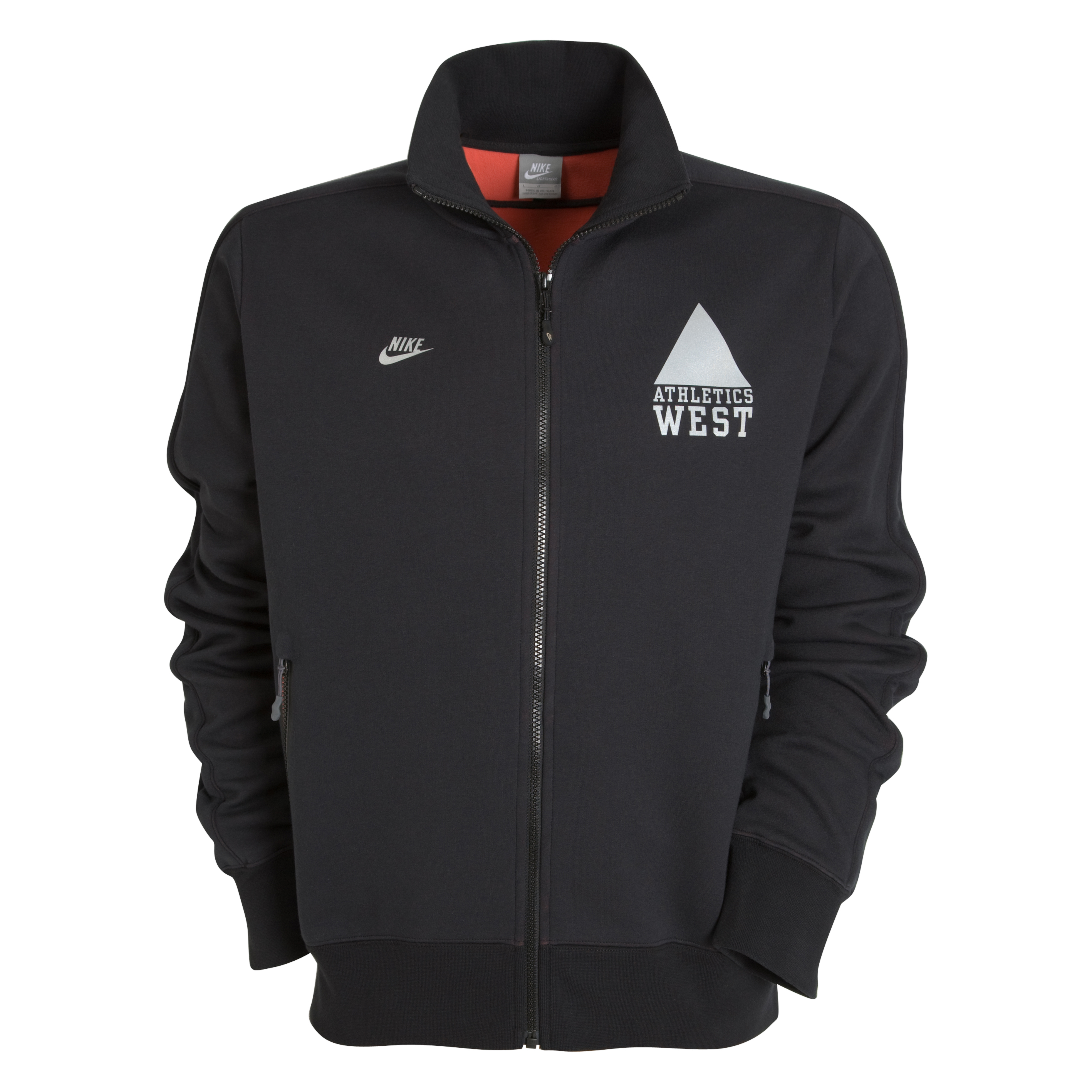 Nike Athletics West N98 Track Jacket - Black/Reflective Silver