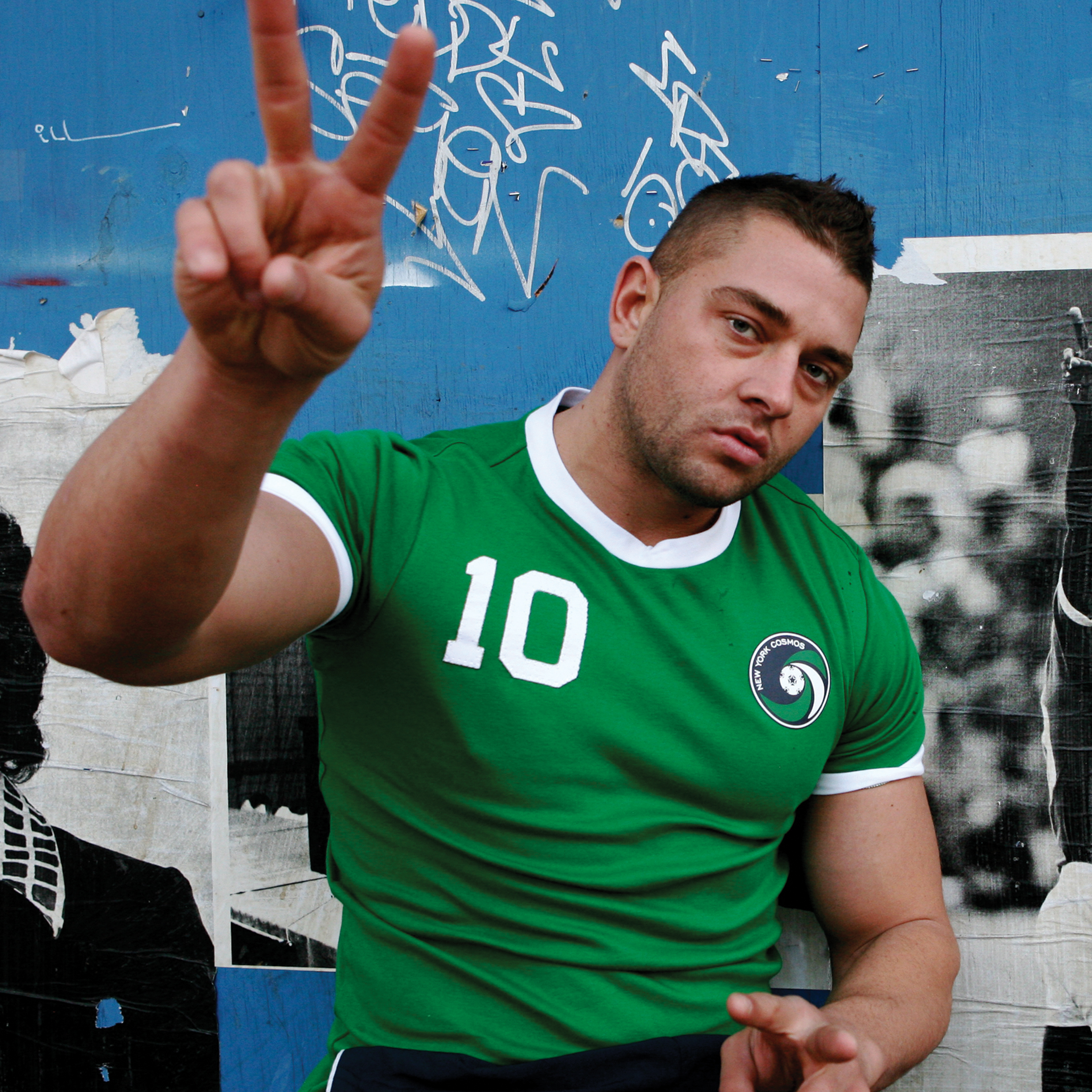 New York Cosmos '76 Vintage Jersey - Pine Green/White