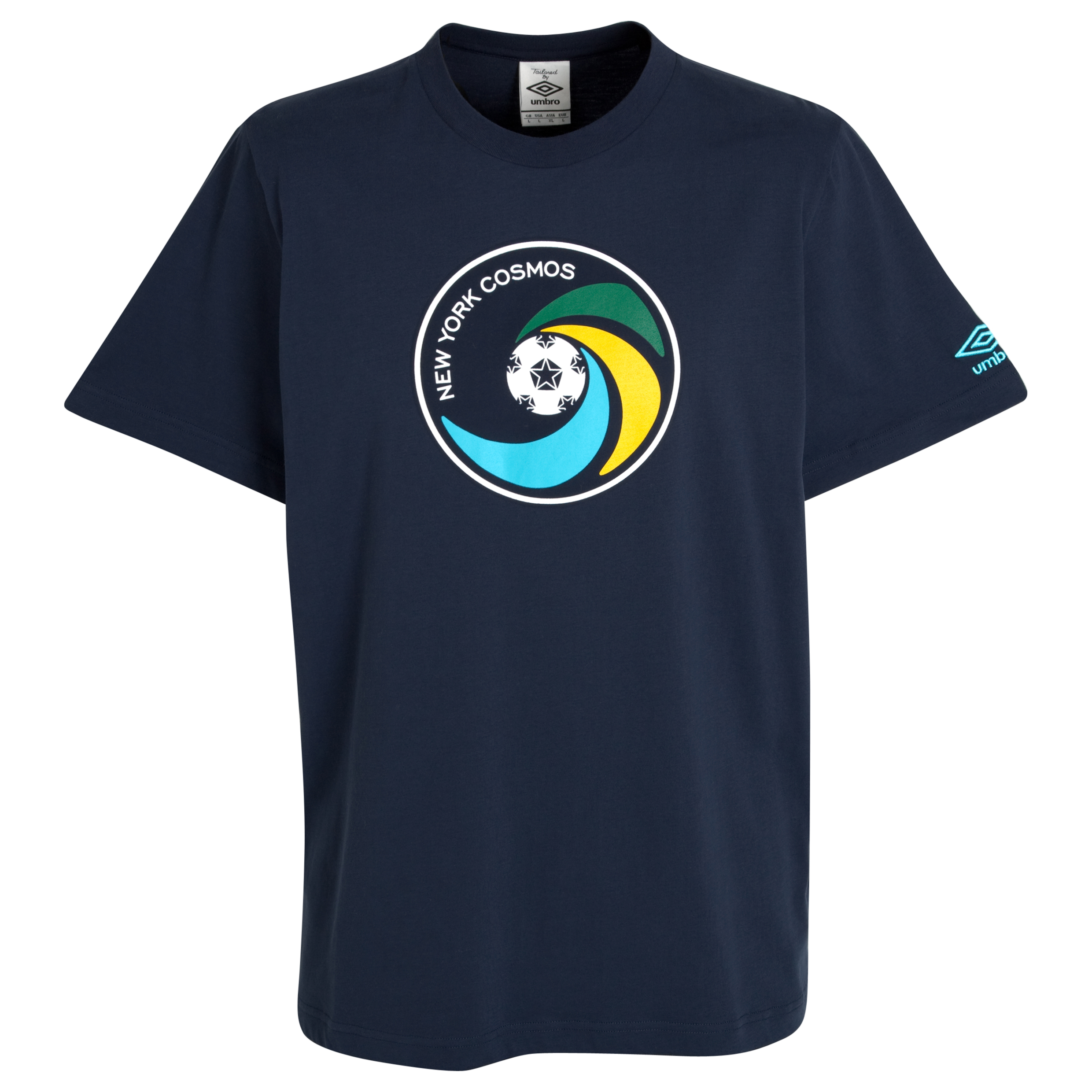 New York Cosmos Badge T-Shirt - Dark Navy