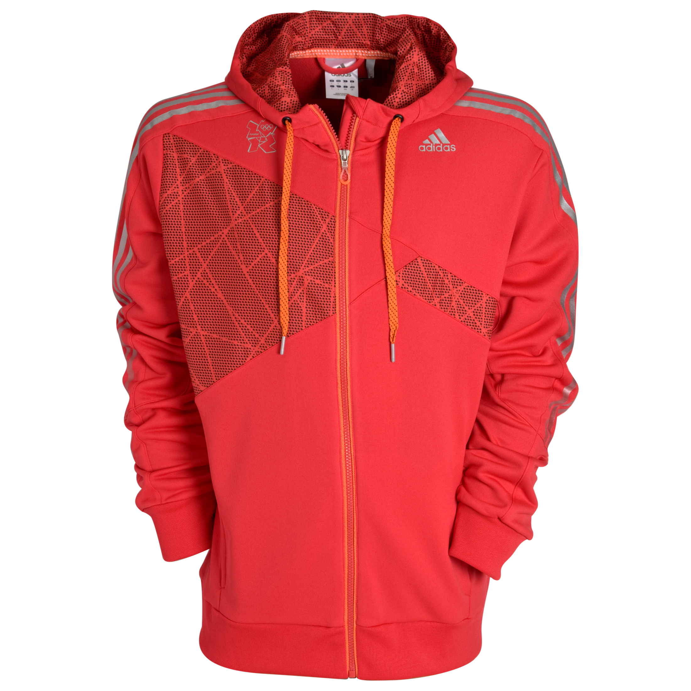 adidas London 2012 Hooded Top Radiant Red