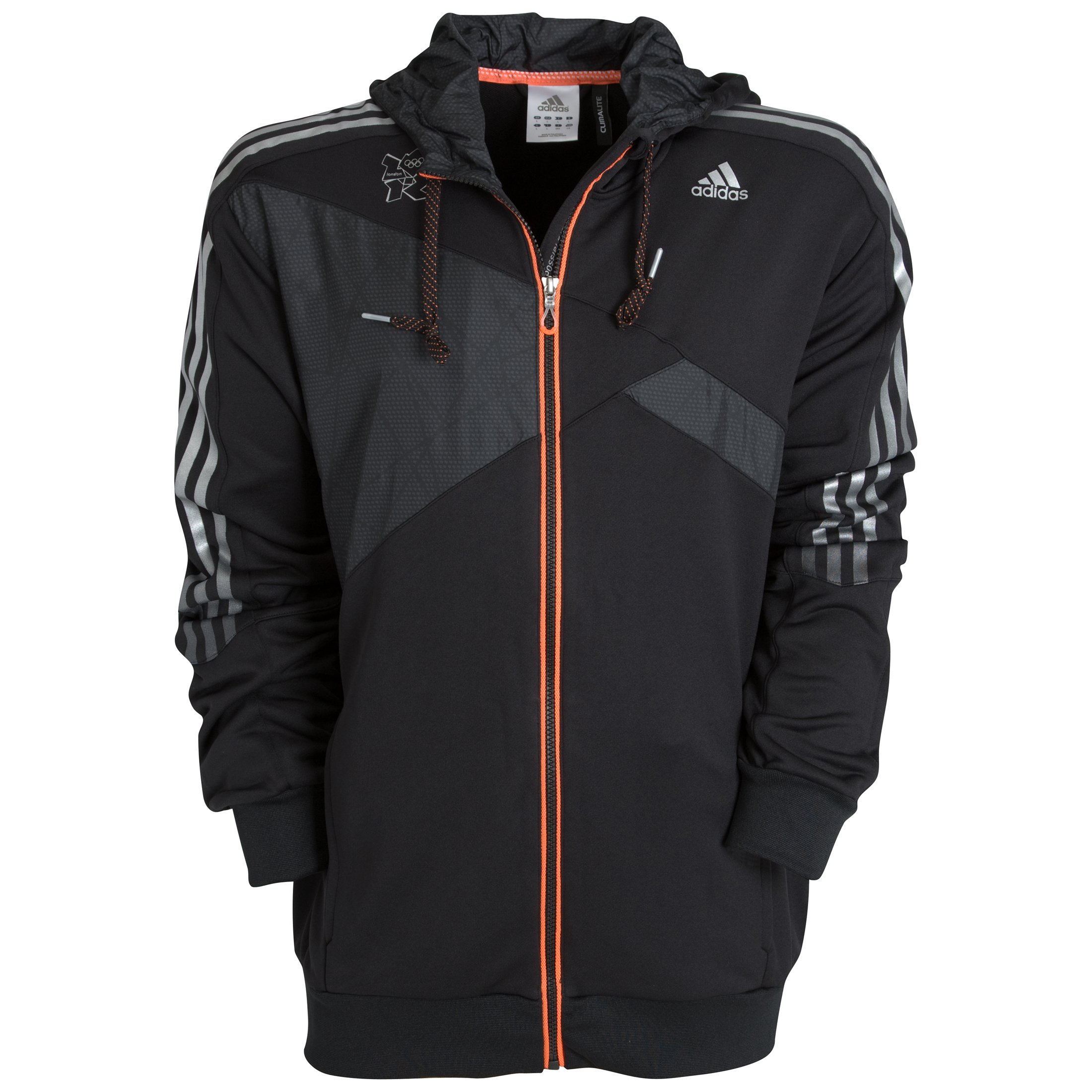 <br>adidas London 2012 Hooded Top Black