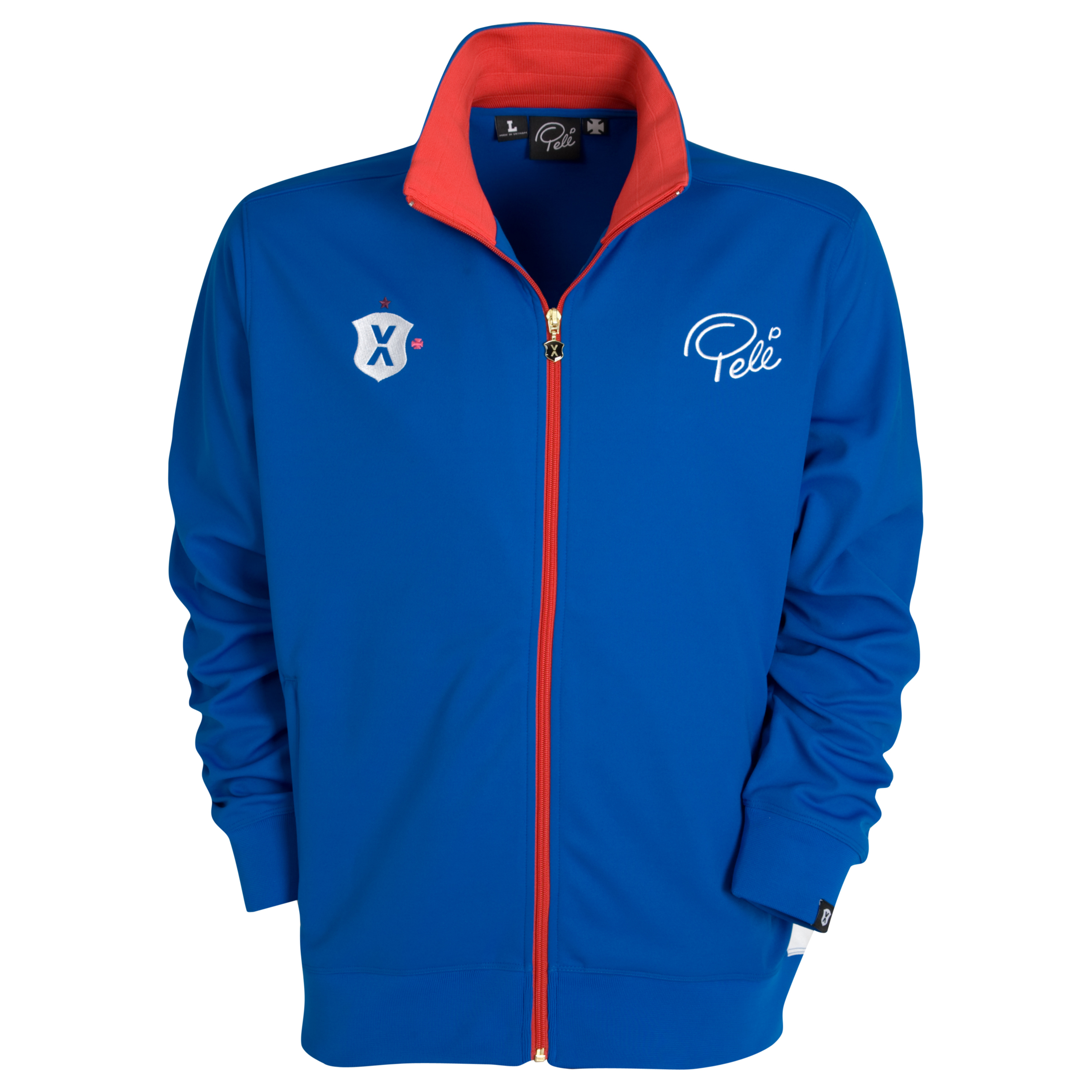 Pelé Sports Full Zip Track Top - Princess Blue
