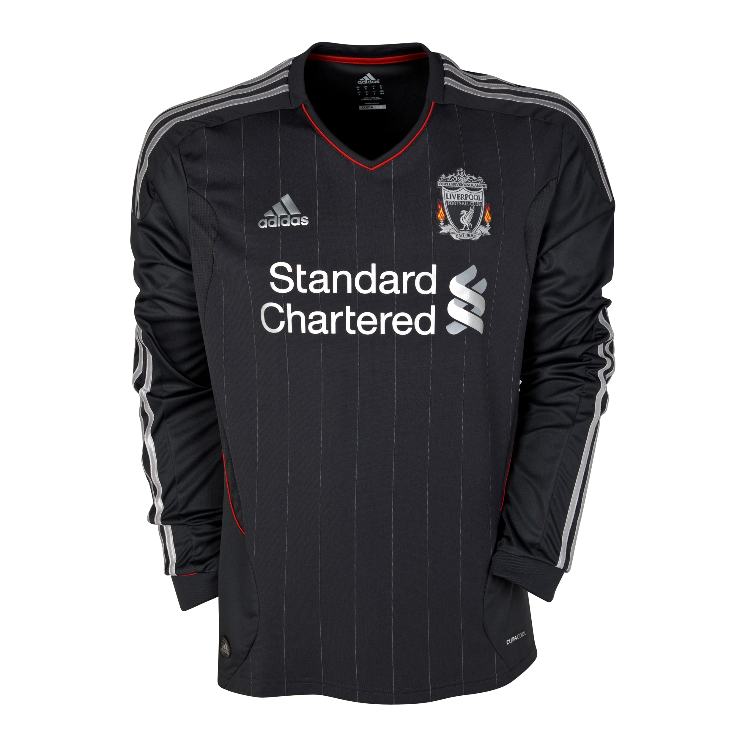 Liverpool Away Shirt 2011/12 - Long Sleeve