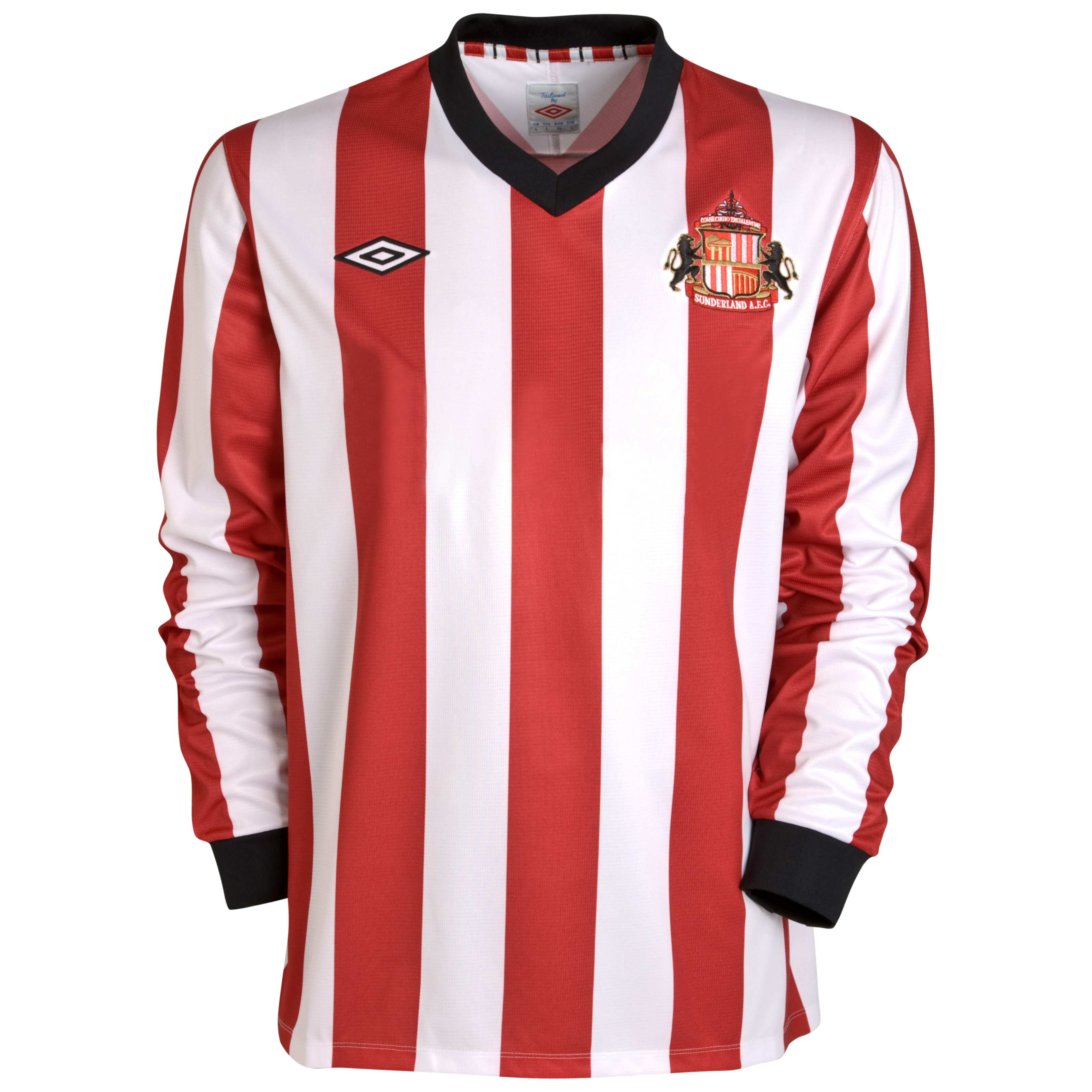 Sunderland Home Shirt 2011/12 - Long Sleeve - Kids