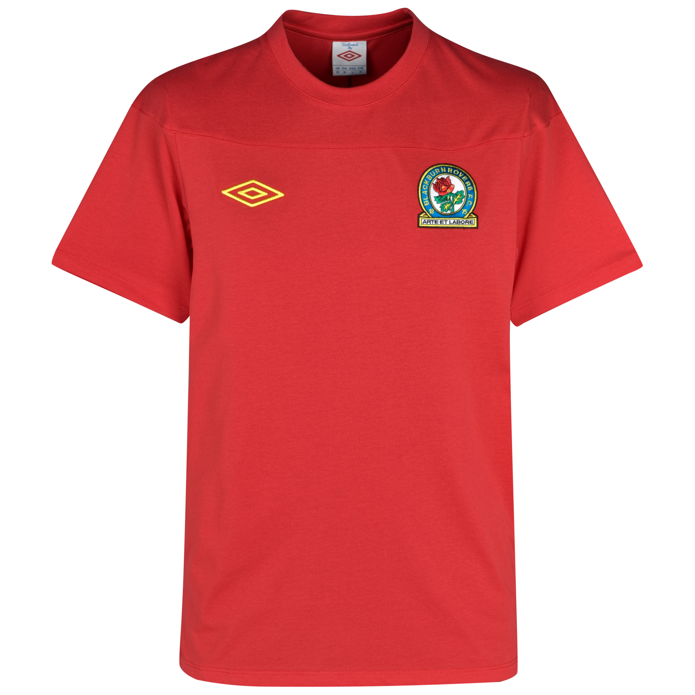Blackburn Rovers After Match T-Shirt - Vermillion