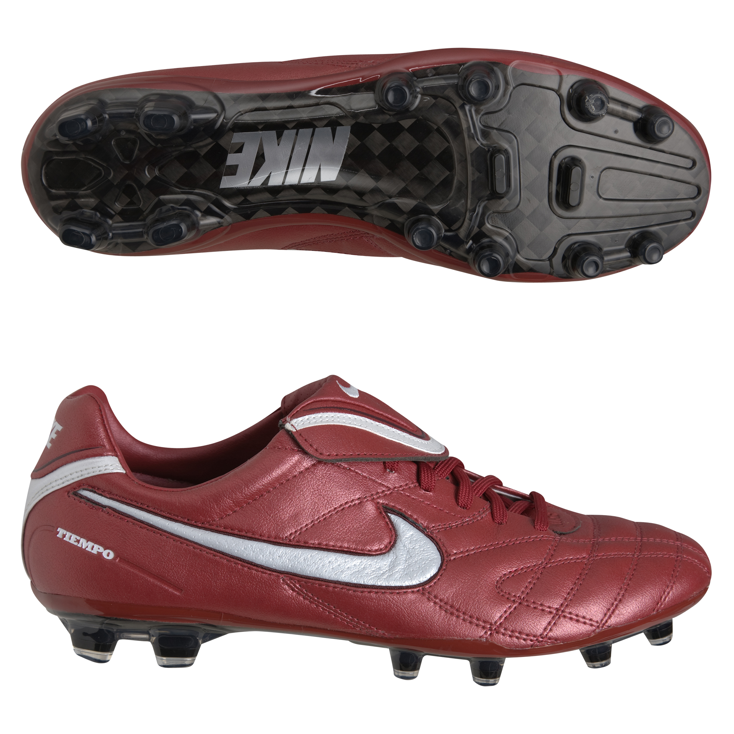 Nike Tiempo Legend Elite FG Team Red/Metallic Platinum/Deep Burgundy