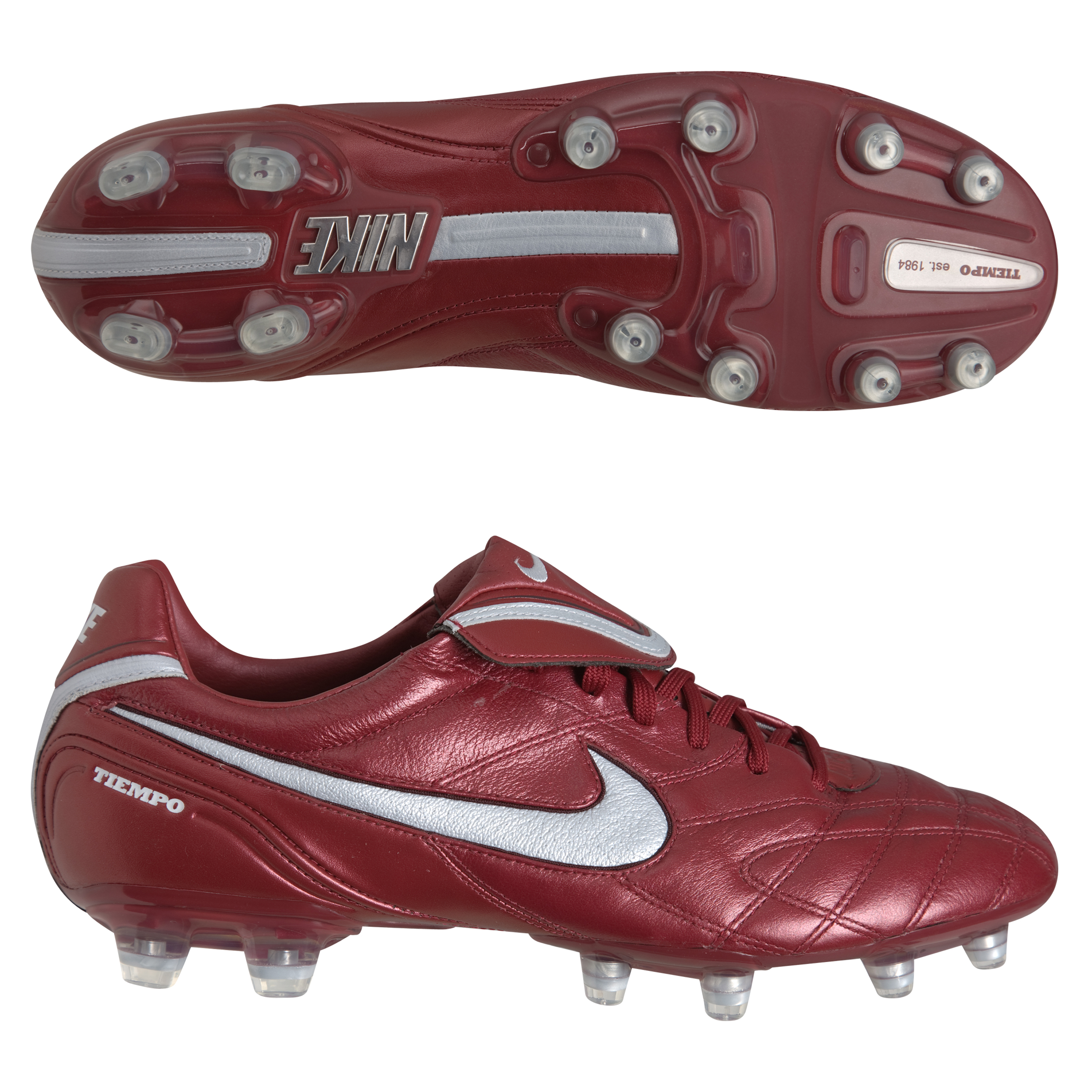 Nike Tiempo Legend III FG Team Red/Metallic Platinum/Deep Burgundy