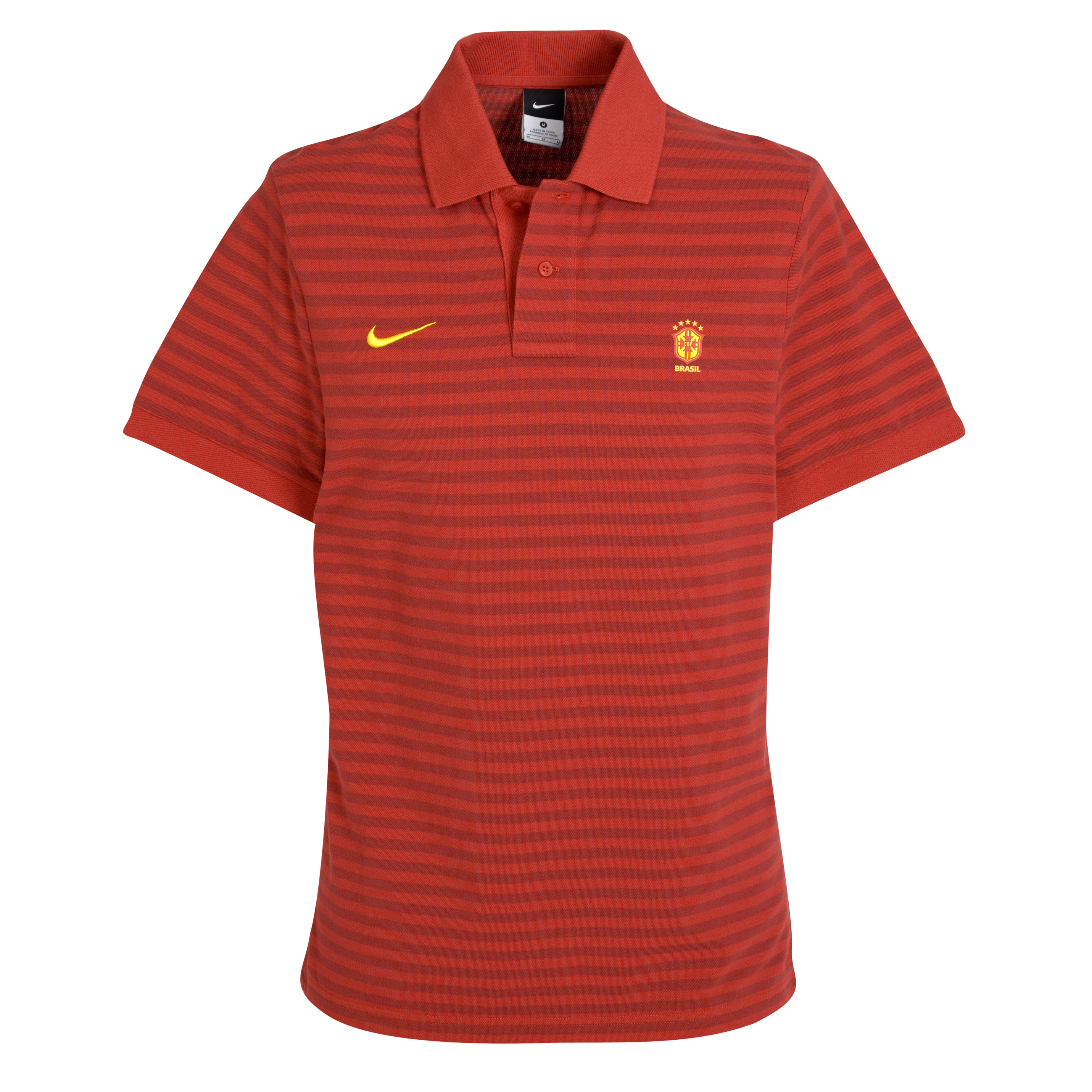 <br>Brazil Authentic Grand Slam Polo Cayenne/Dark Cayenne/Tour Yellow