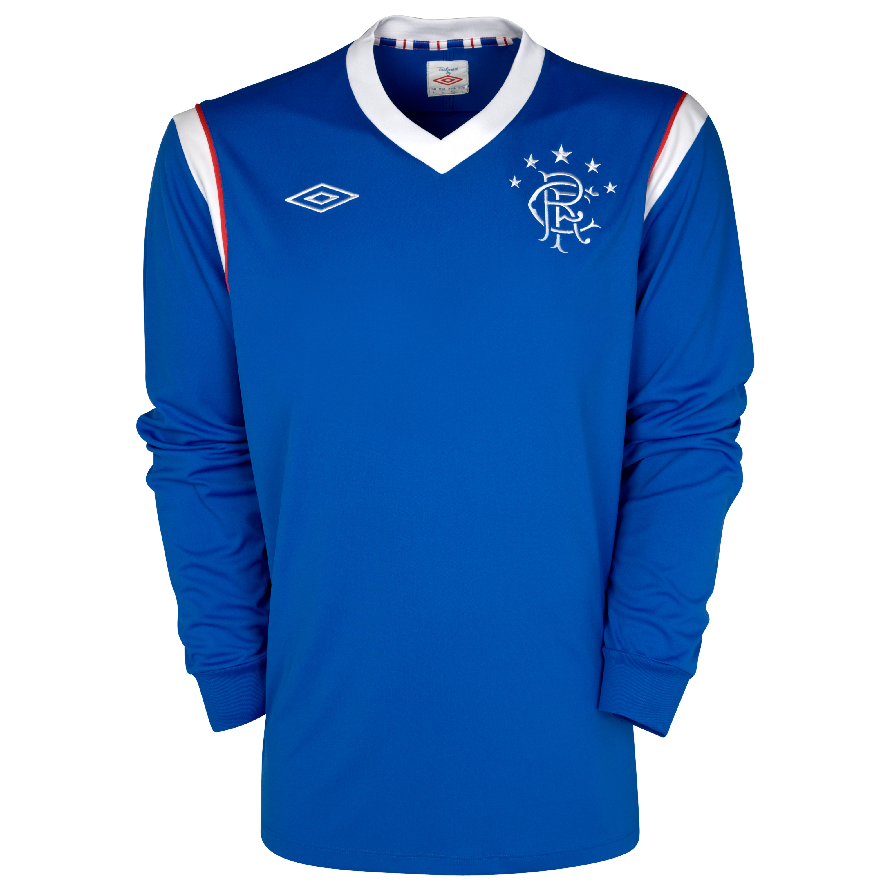 Buy Glasgow Rangers Home Kit 11/12 L/S Kids