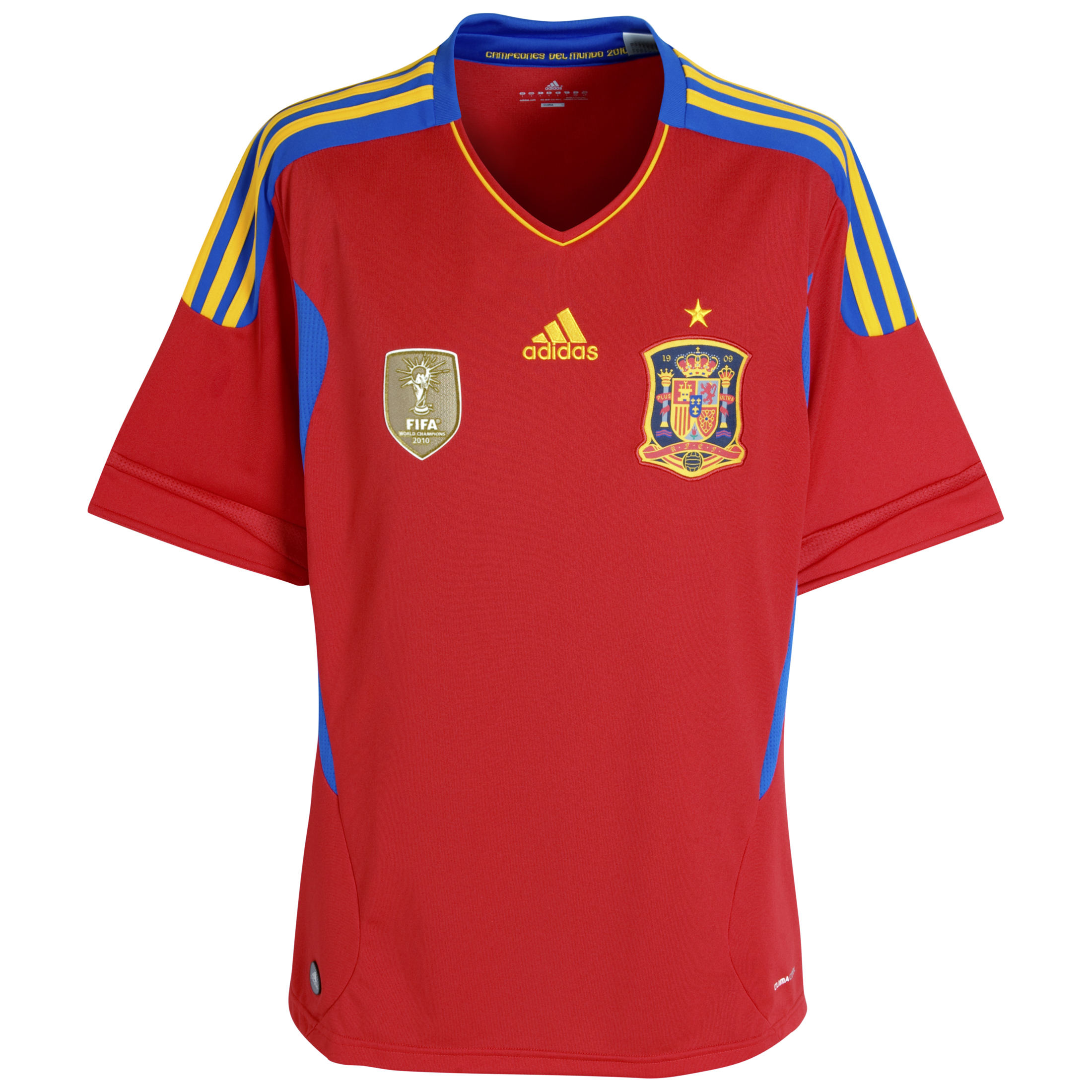 Spain Home Shirt 2011.