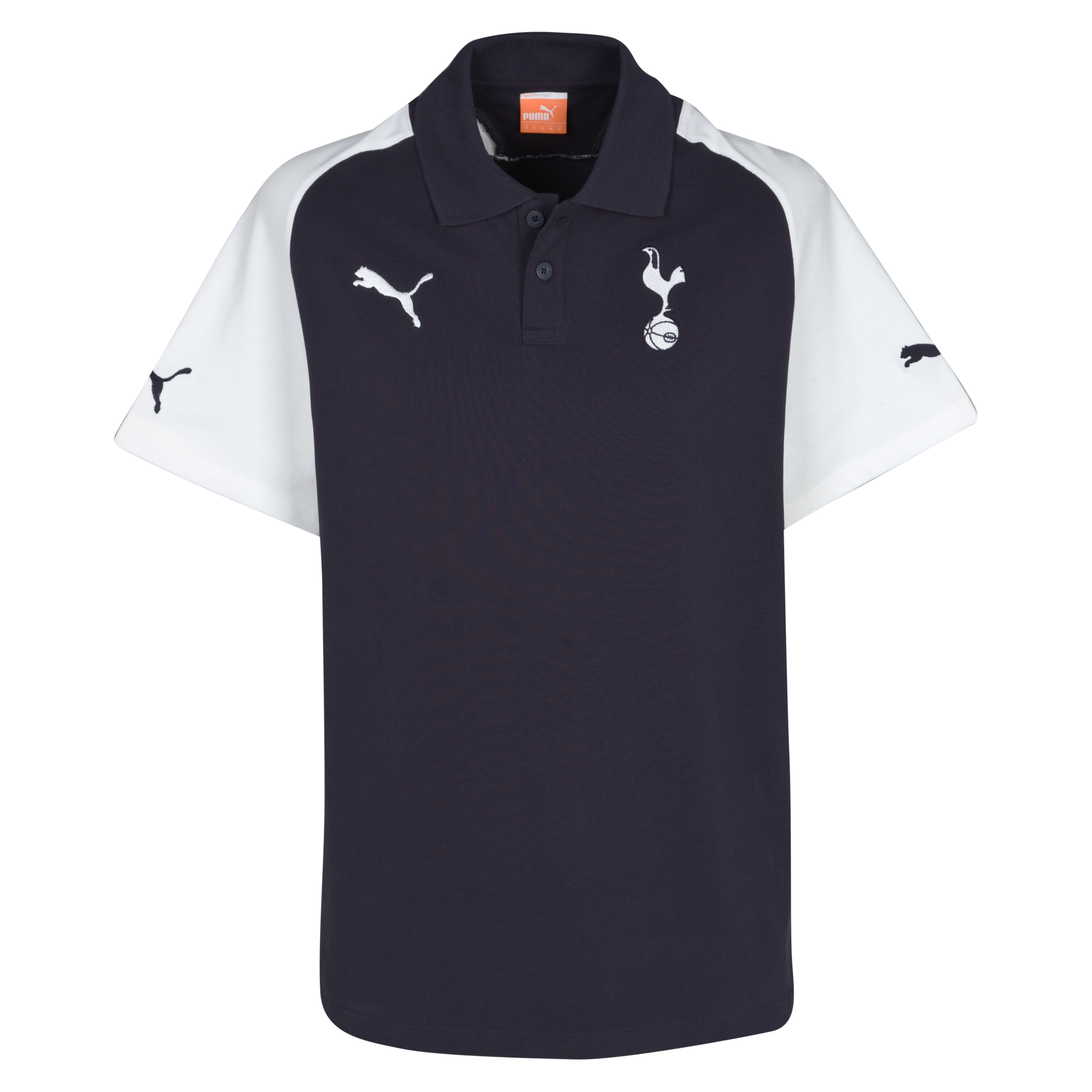 Tottenham Hotspur Cotton Polo - New Navy-White