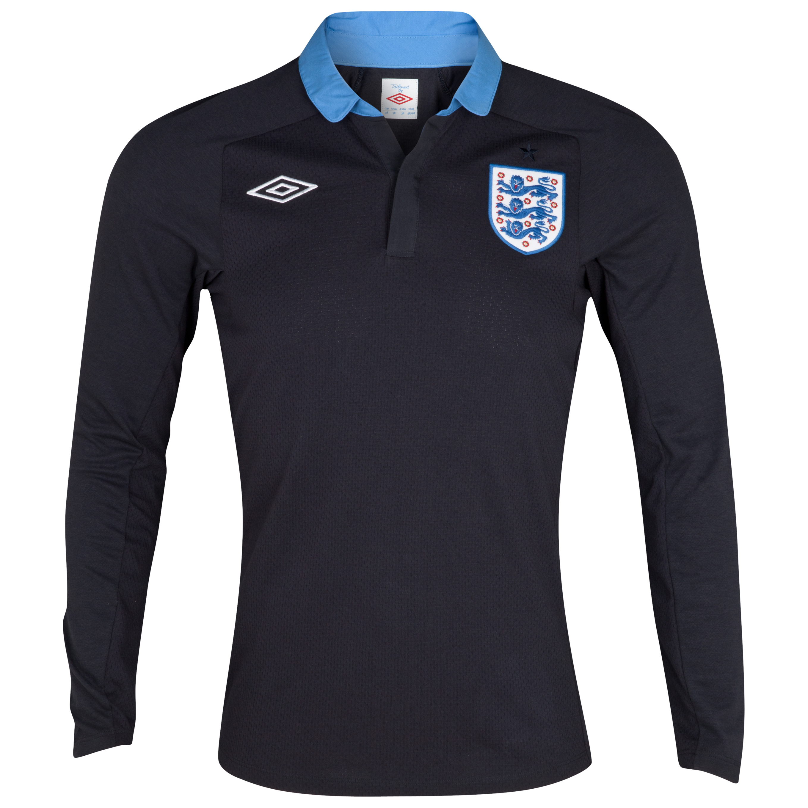 England Away Shirt 2011/12 - Long Sleeve England Away Shirt 2011/12 - Long Sleeve Small Image